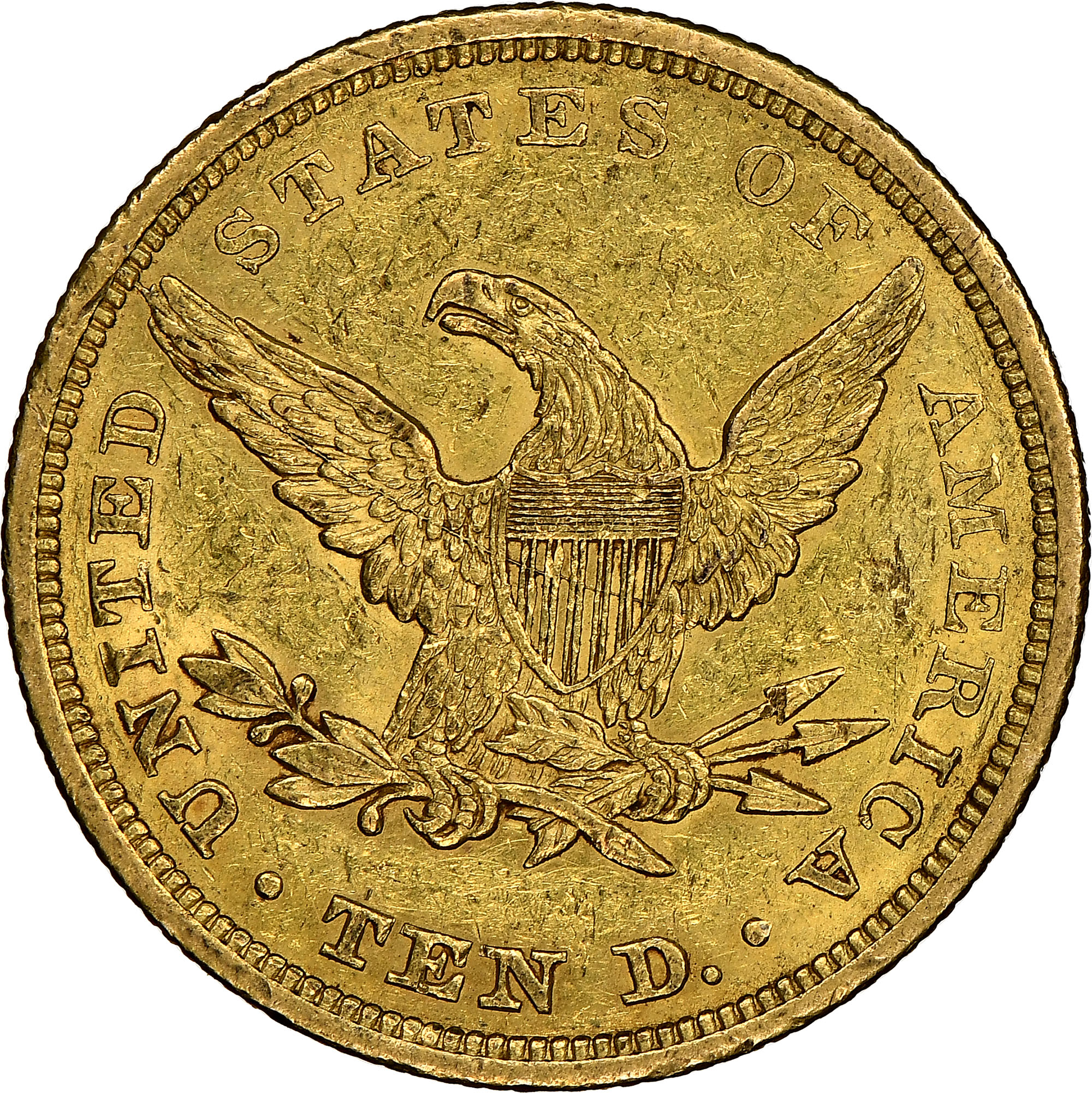1842 SMALL DATE $10 MS | Coin Explorer | NGC