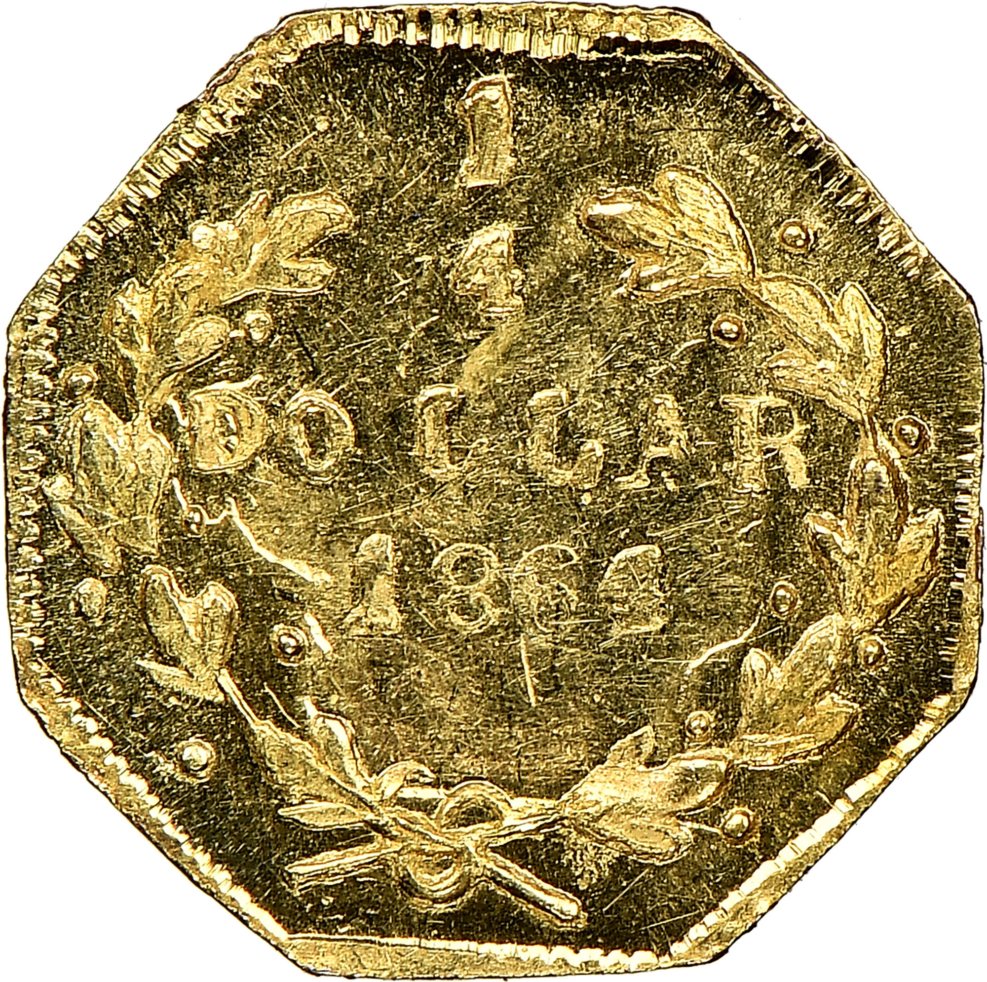 1864 OCTAG LIBERTY BG-706 G25C MS | Coin Explorer | NGC