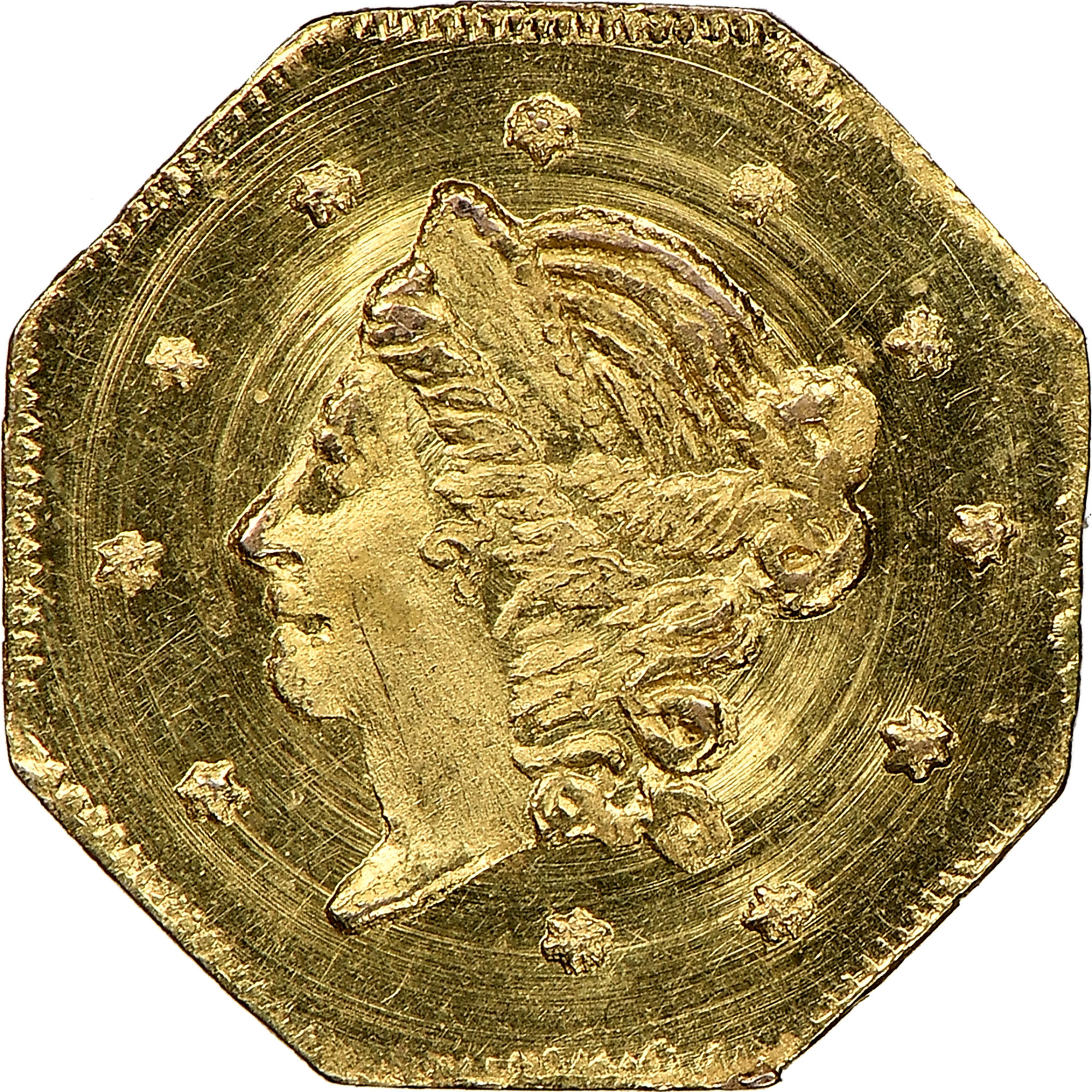 1870 OCTAG LIBERTY BG-908 G50C MS | Coin Explorer | NGC