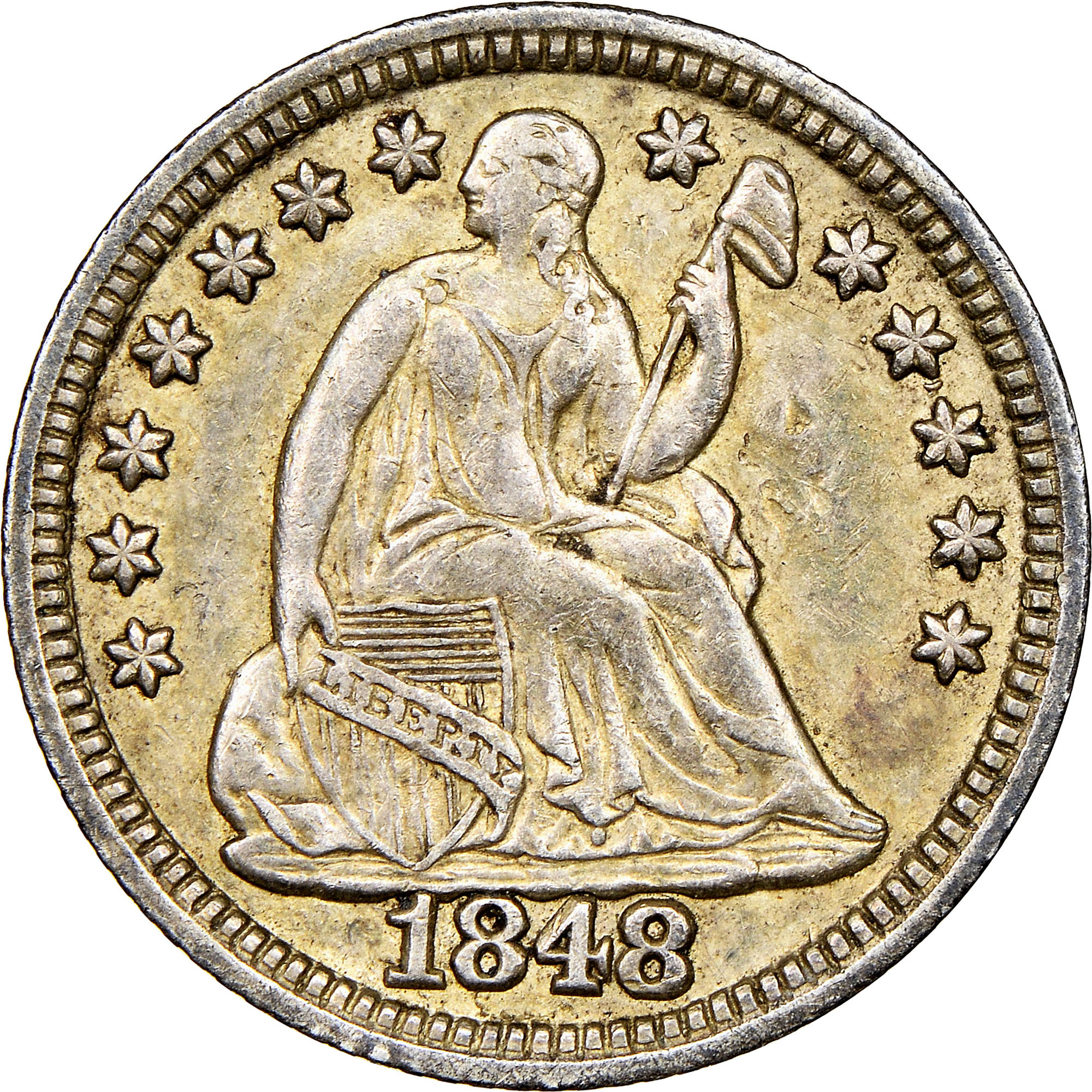 1848 H10C MS | Coin Explorer | NGC