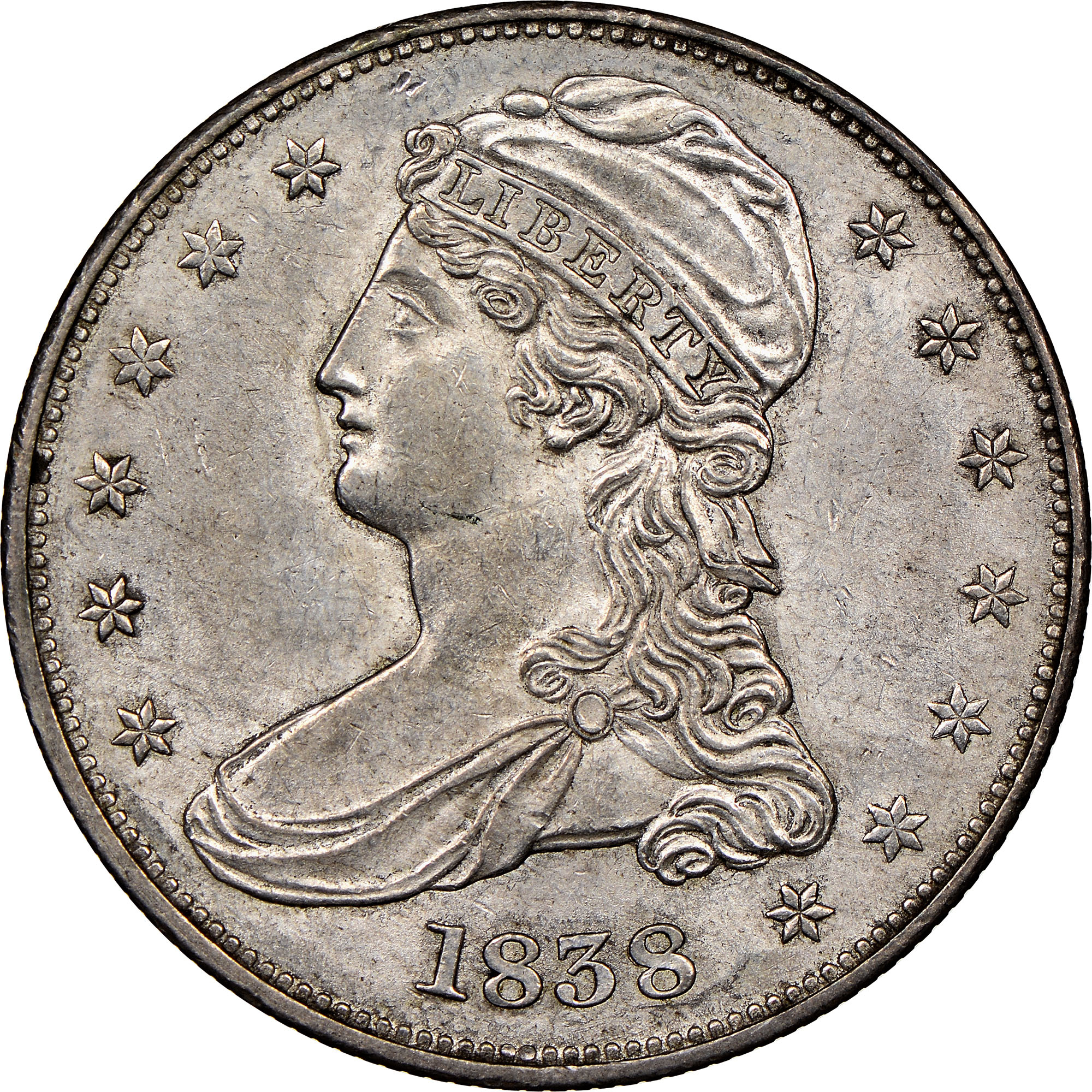 1838 50C MS | Coin Explorer | NGC