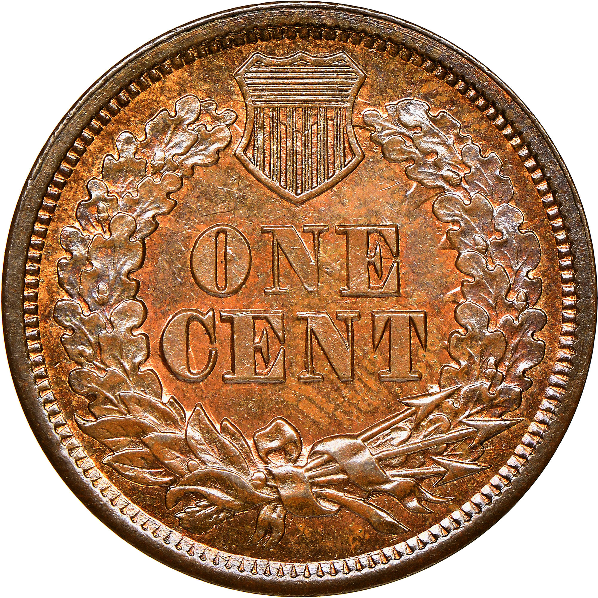1864 Bronze 1C MS Indian Cents NGC