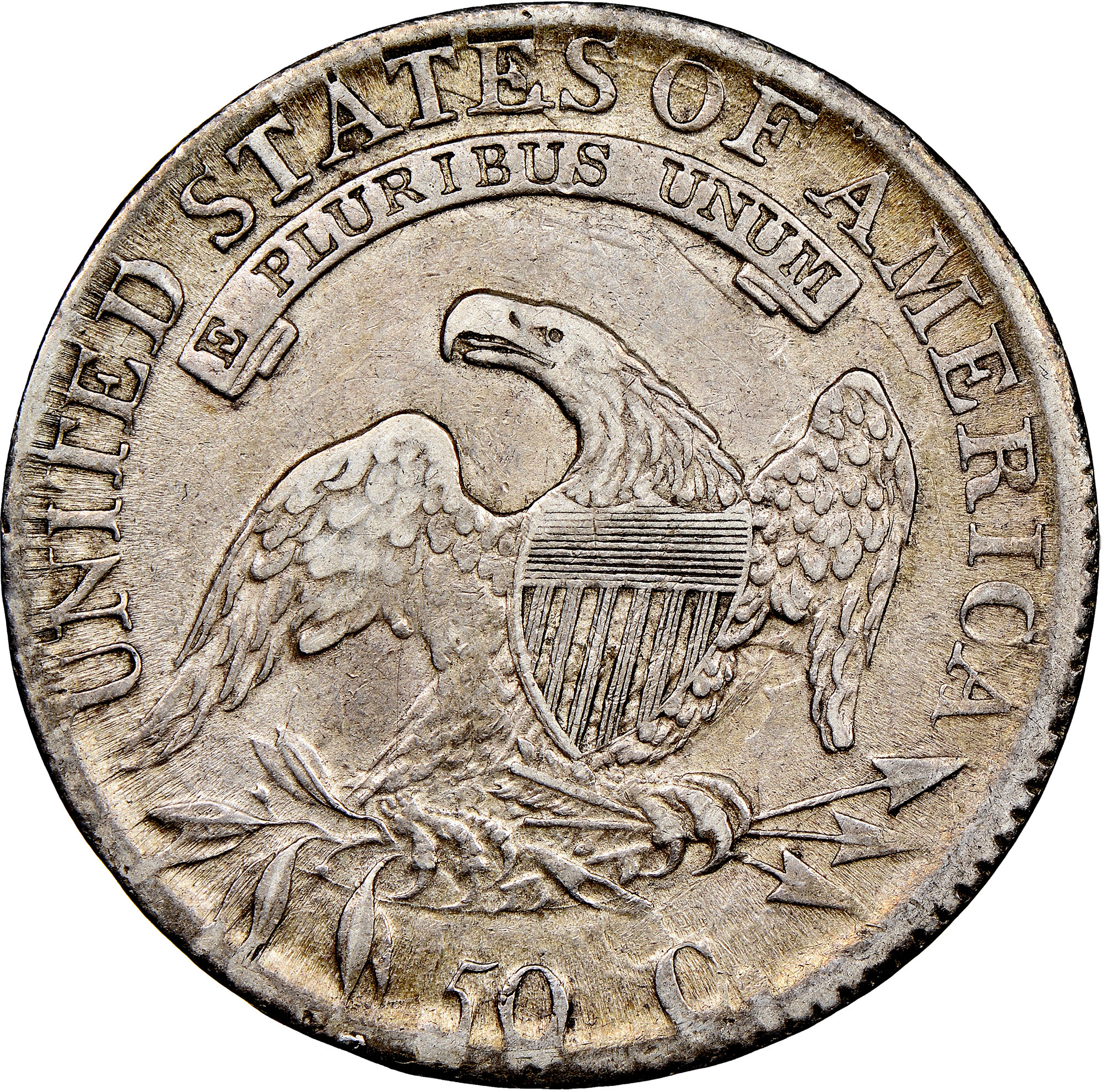 ハンドメイド　テキサス　アメリカ 1814 50C MS | Coin Explorer | NGC