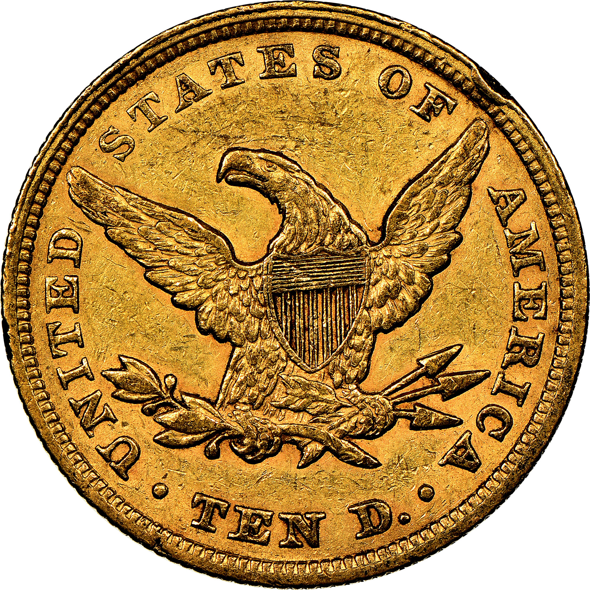 1853/'2' $10 MS | Coin Explorer | NGC