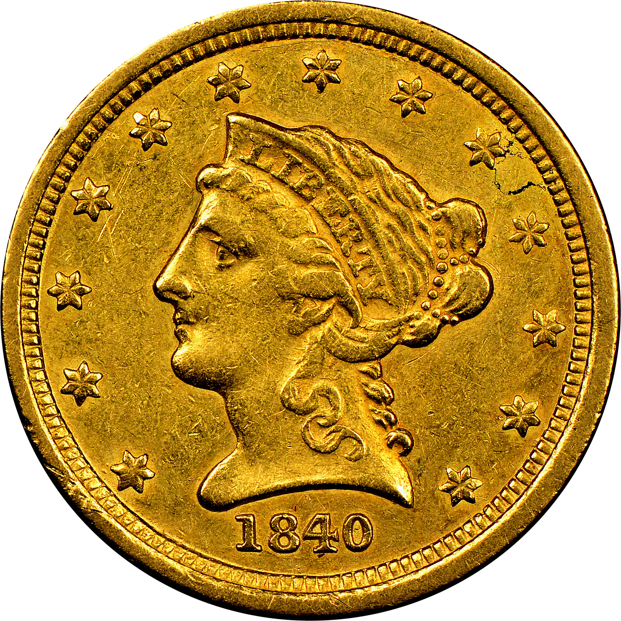 1840 O $2.5 MS | Coin Explorer | NGC