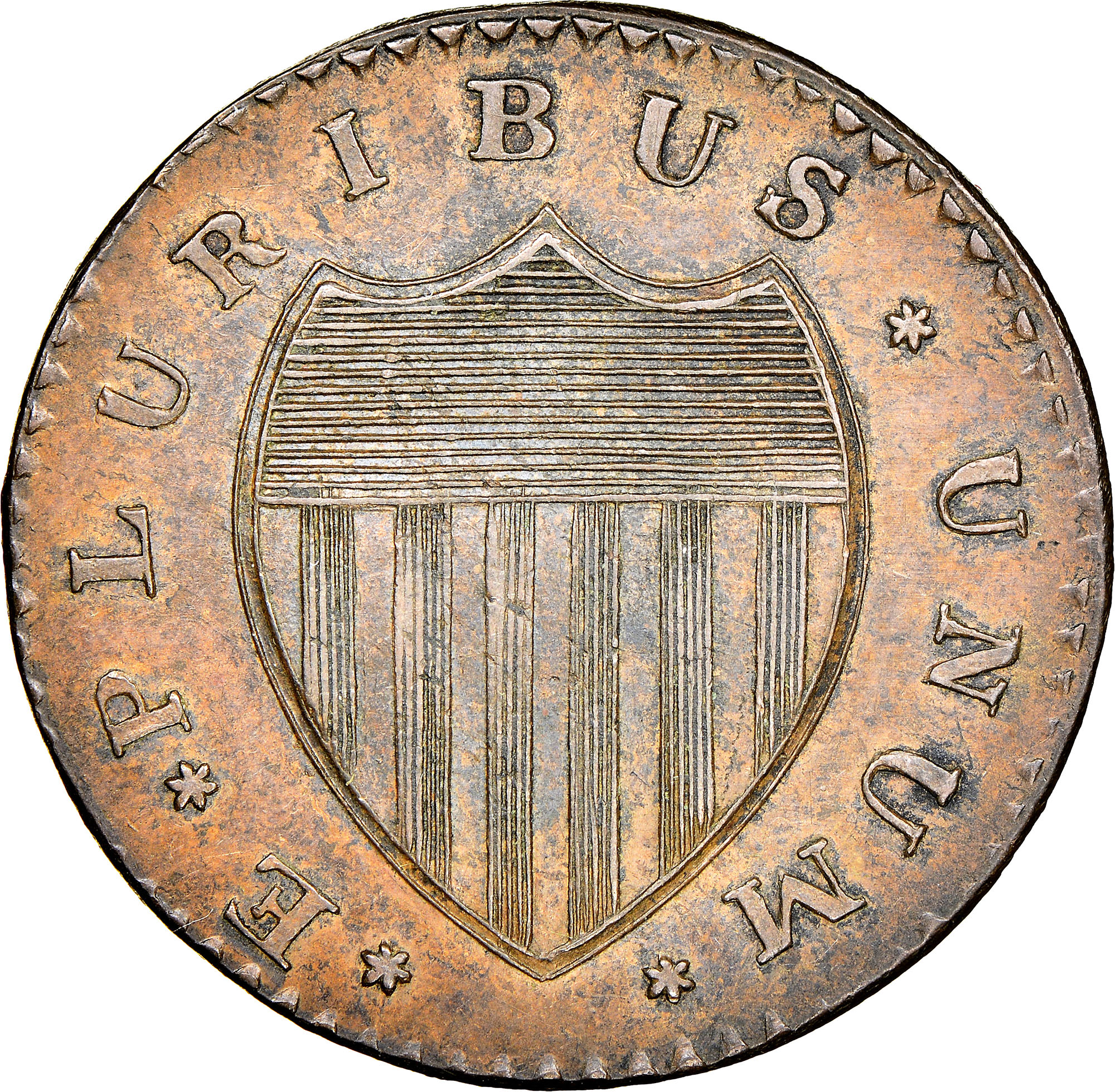 1786 IMMUNIS COLUMBIA SHIELD MS | Coin Explorer | NGC