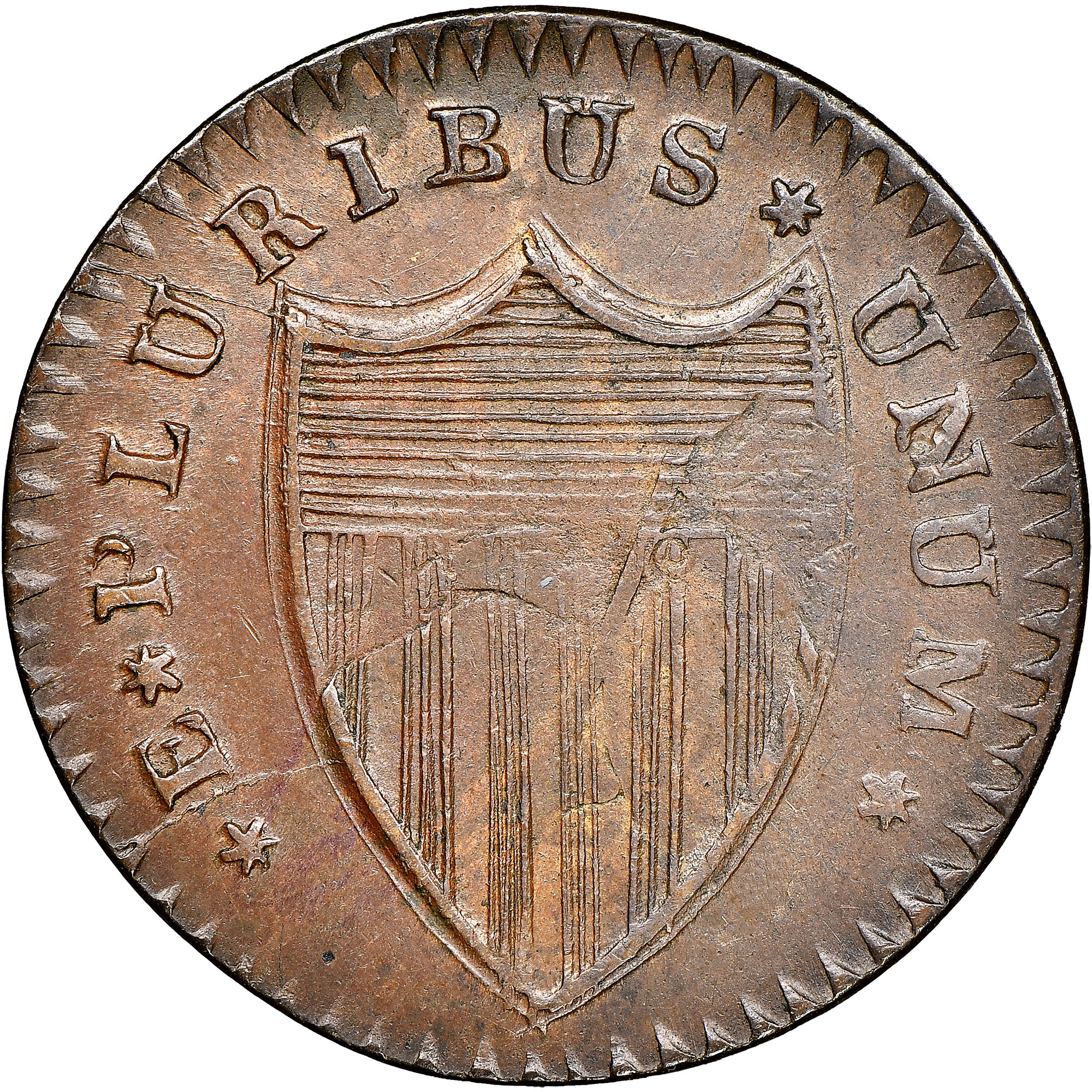 1787 CAMEL HEAD NEW JERSEY MS Coin Explorer NGC