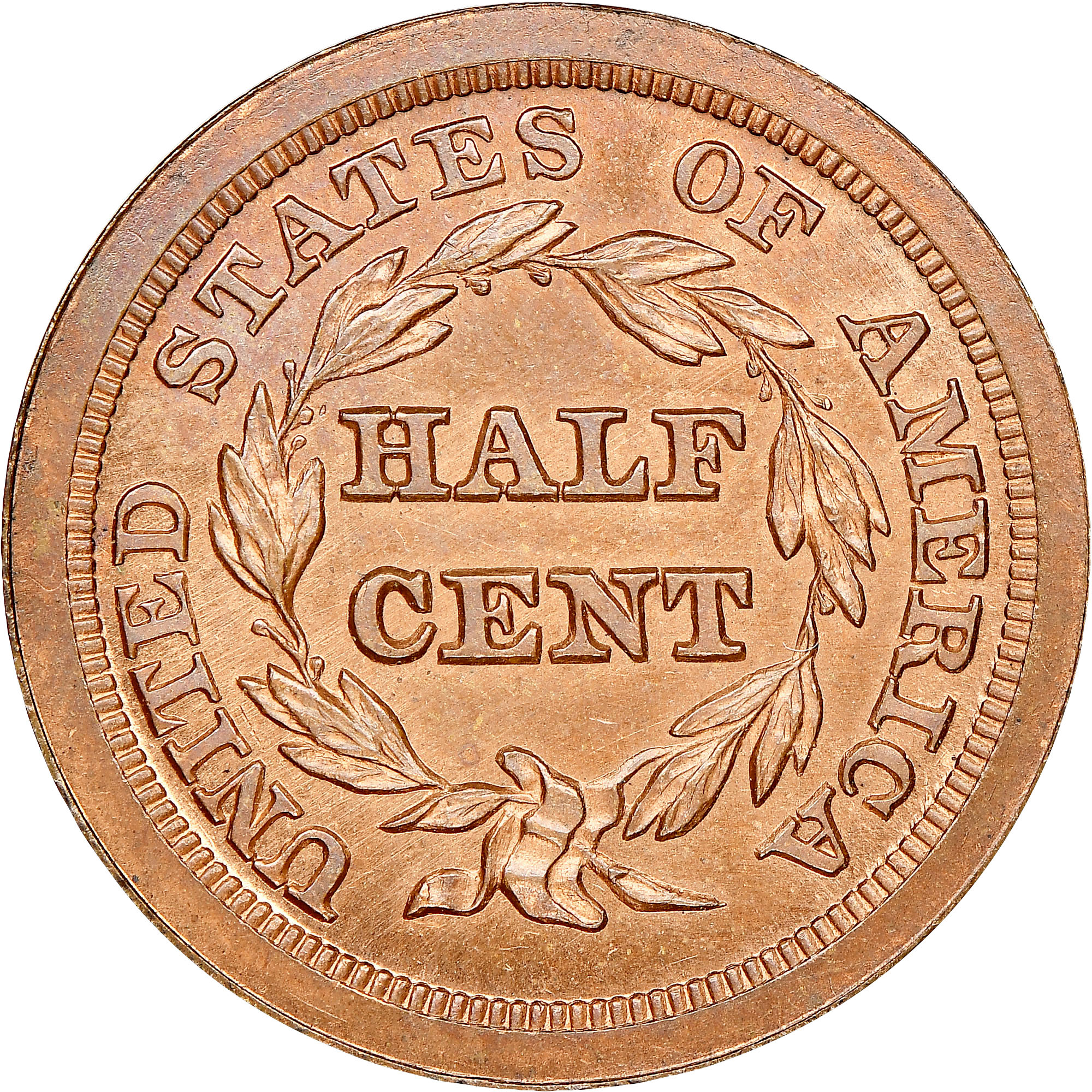 ぺこり 1847 RESTRIKE 1/2C PF | Coin Explorer | NGC