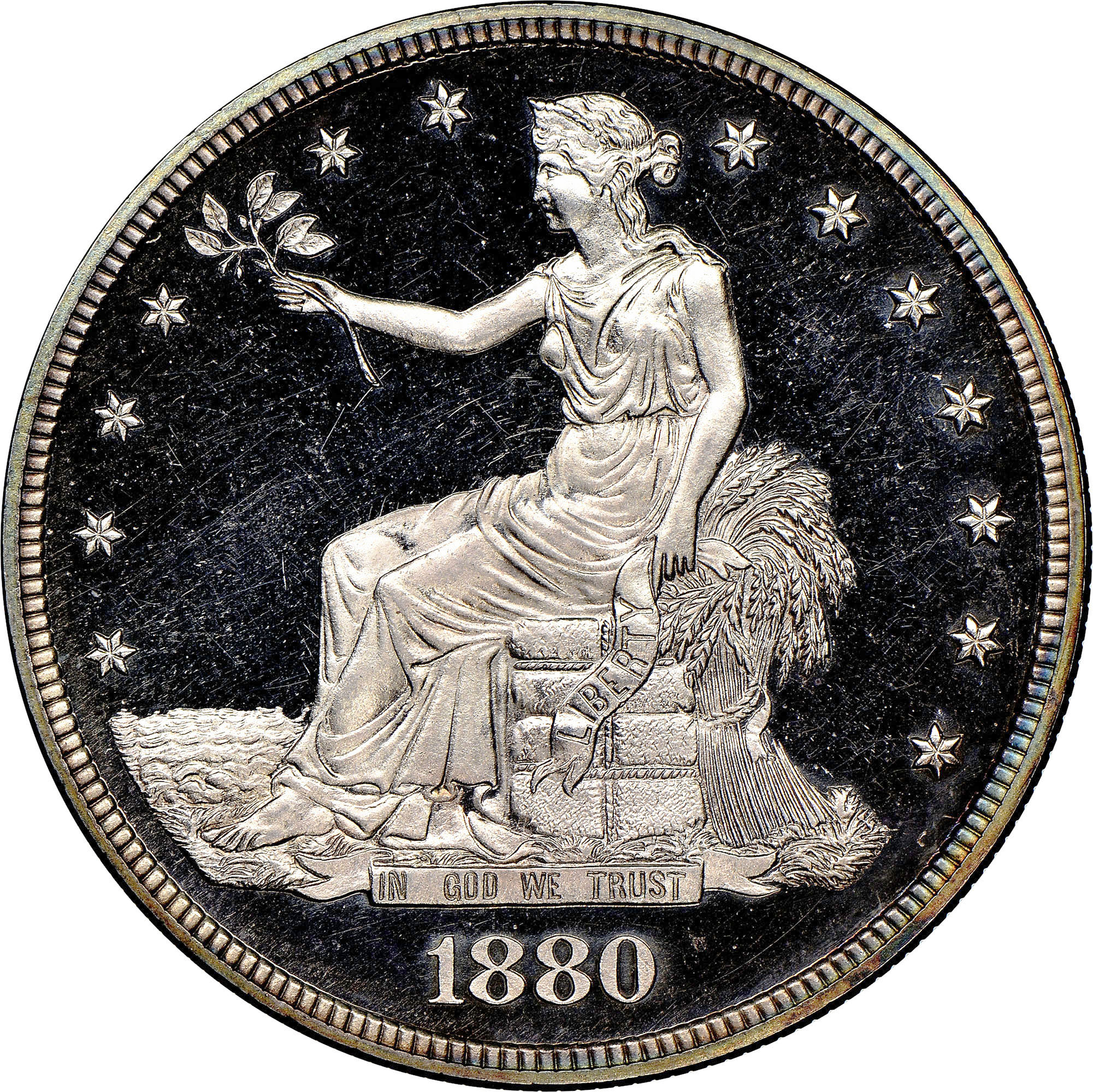 1880 T$1 PF | Coin Explorer | NGC