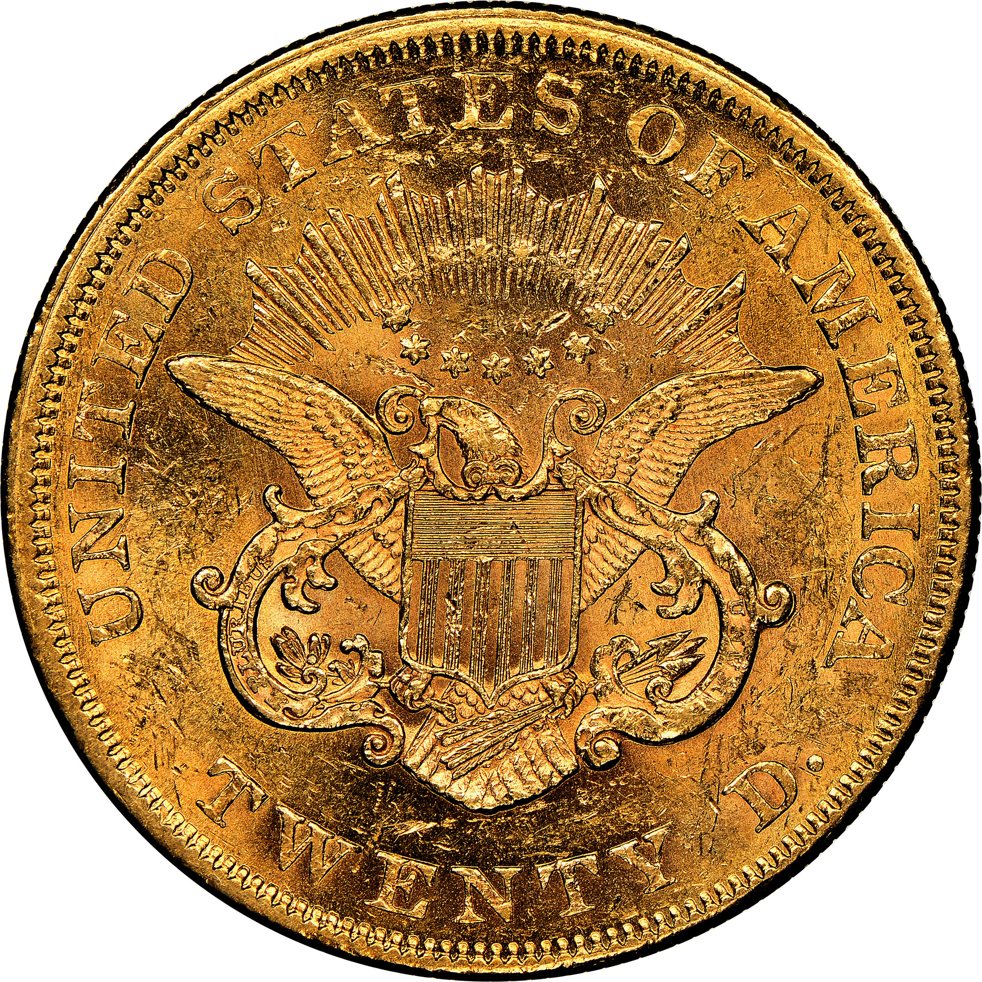 1859 $20 MS | Coin Explorer | NGC