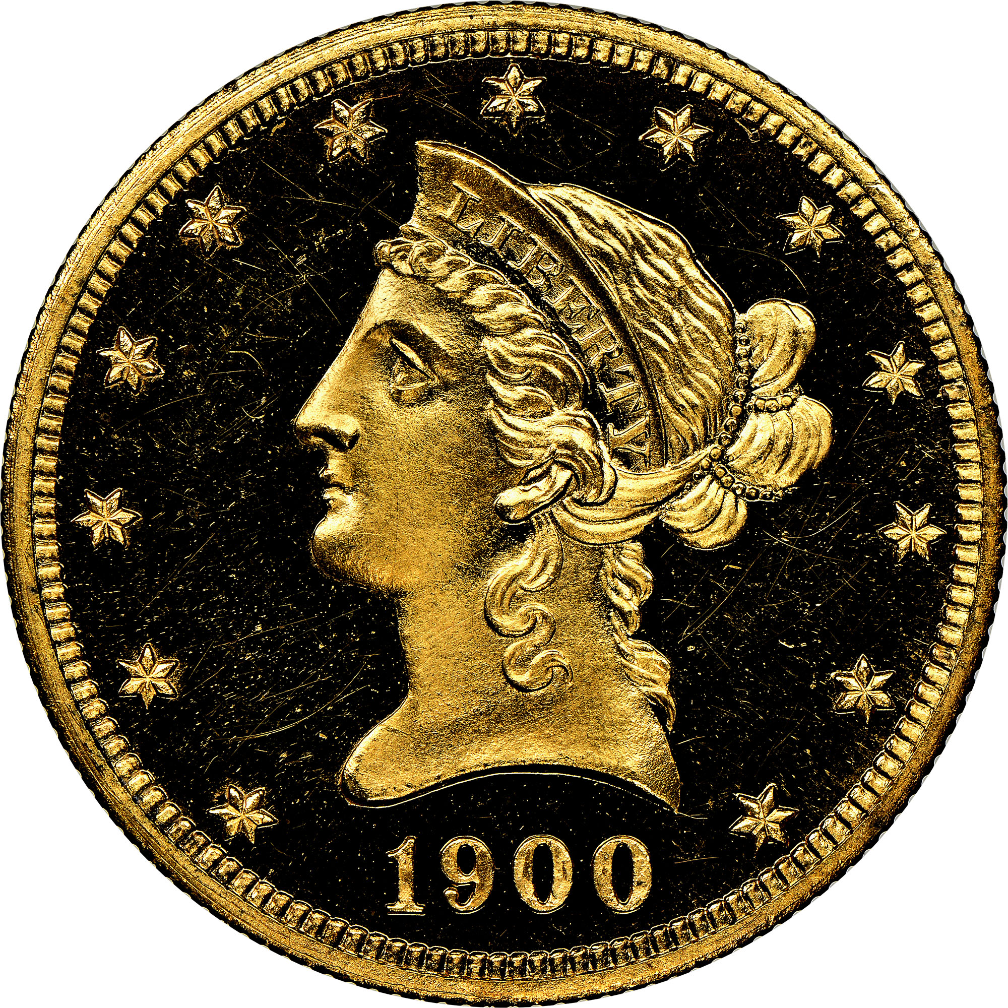 1900 $10 PF | Coin Explorer | NGC
