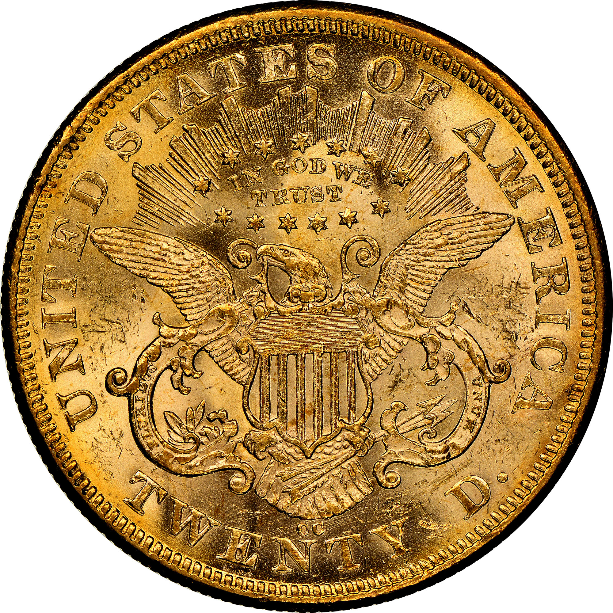 1875 CC $20 MS | Coin Explorer | NGC