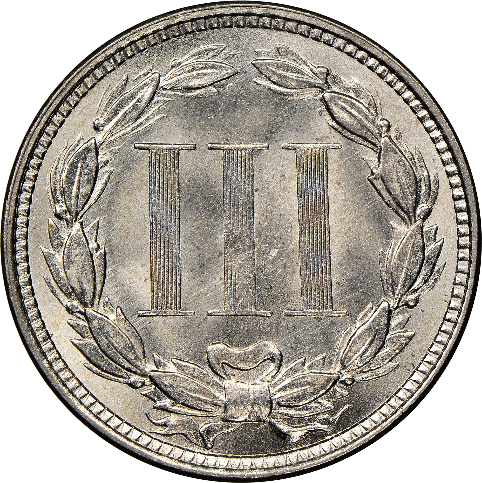 1873 OPEN 3 3CN MS | Coin Explorer | NGC