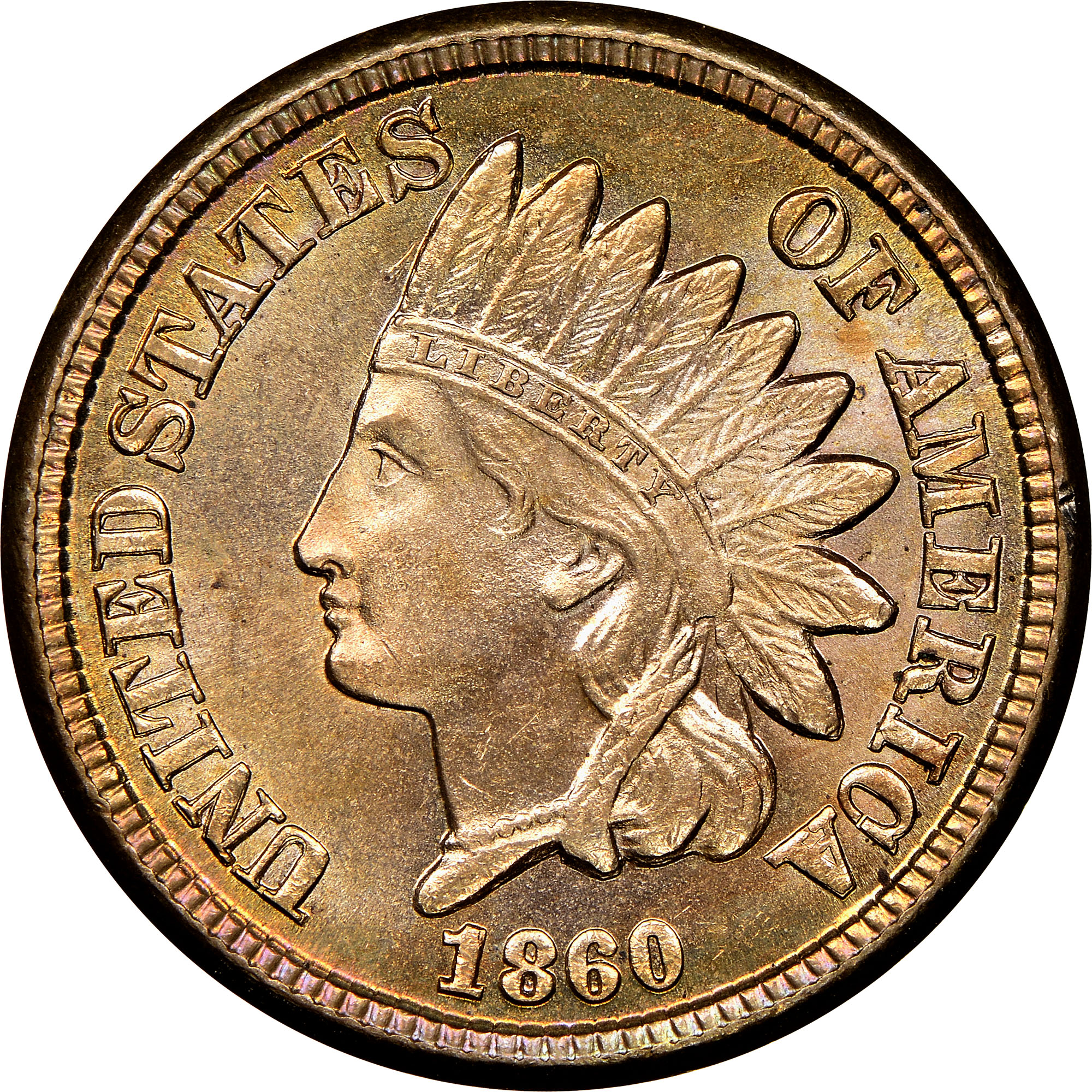 1860 1C MS | Coin Explorer | NGC