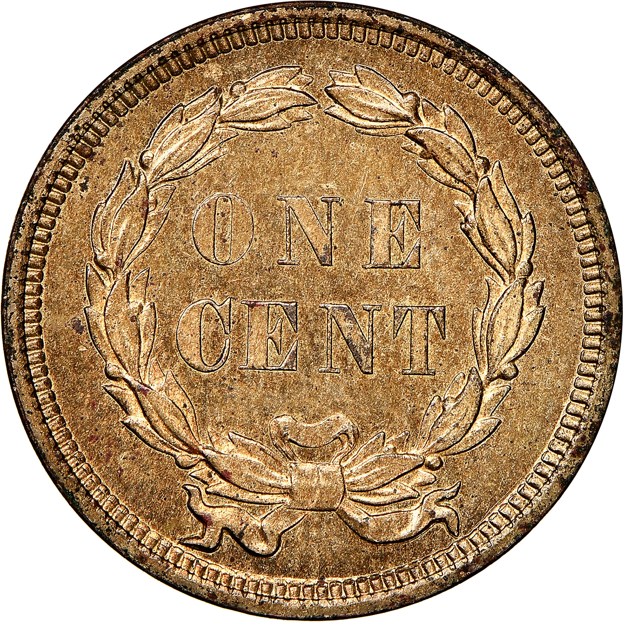 1858 J-208 1C MS | Coin Explorer | NGC