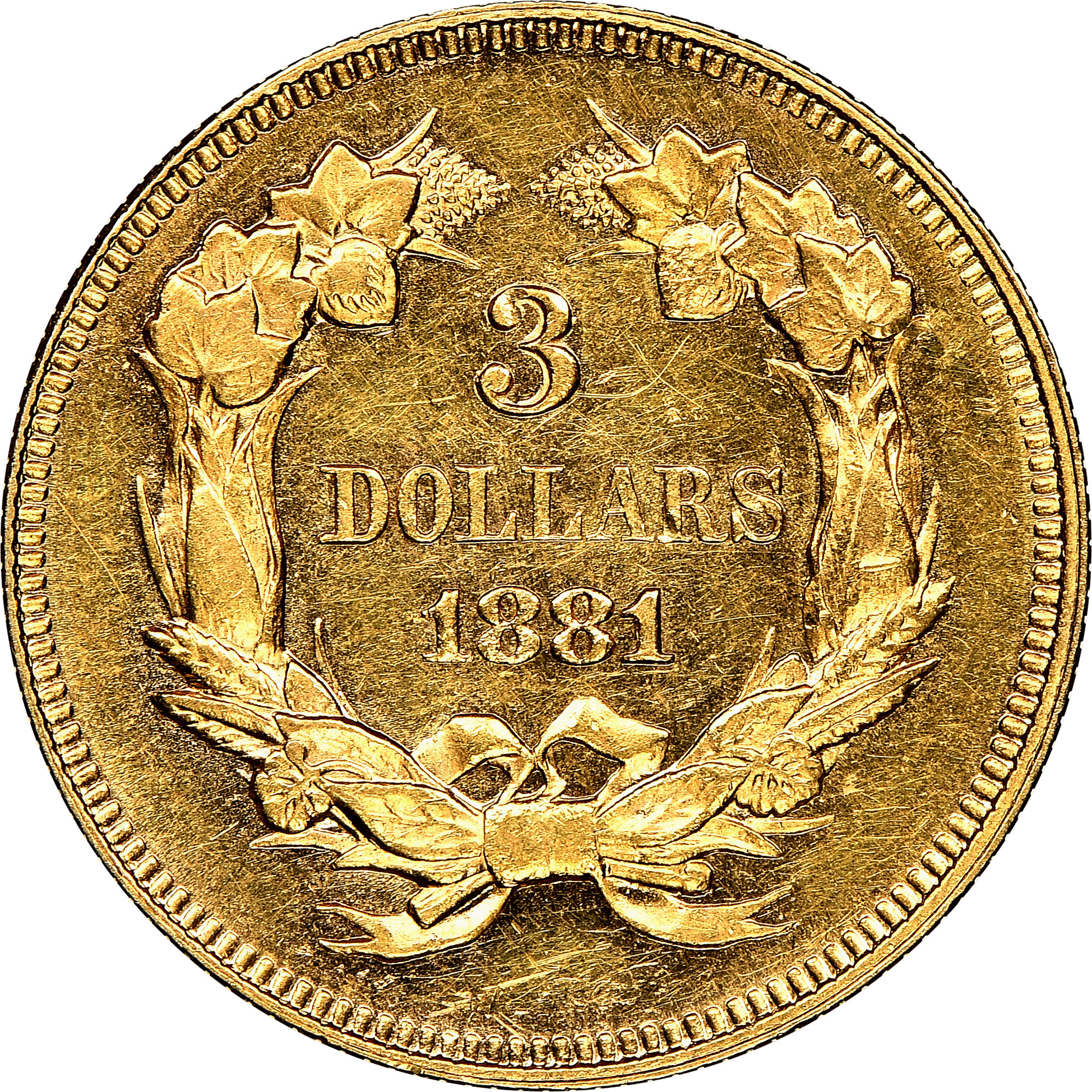 ライブオン MR ゴールデンサザン ゴールド・ブリオン 計3枚セット 1881 $3 MS | Coin Explorer | NGC