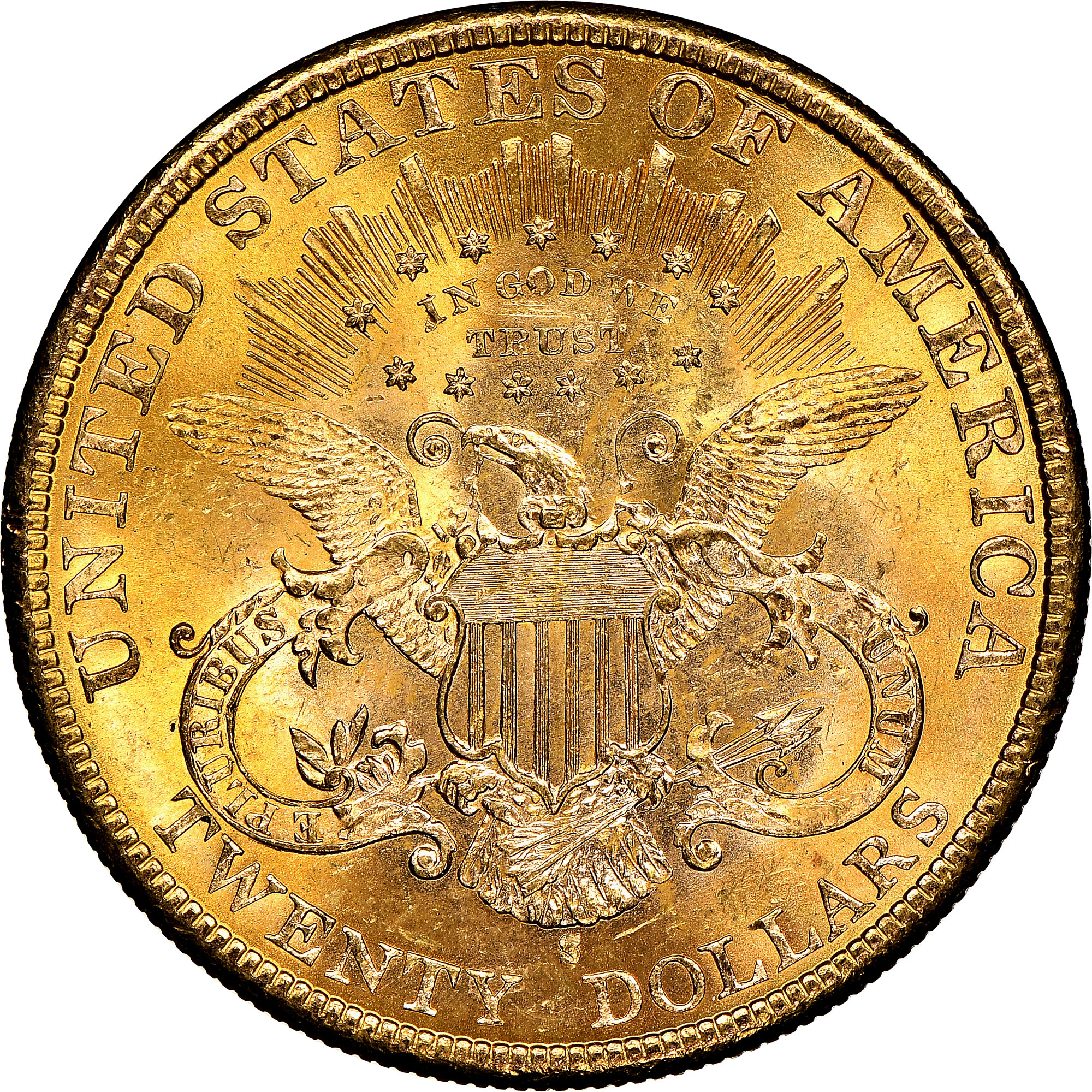 1897 S $20 MS | Coin Explorer | NGC
