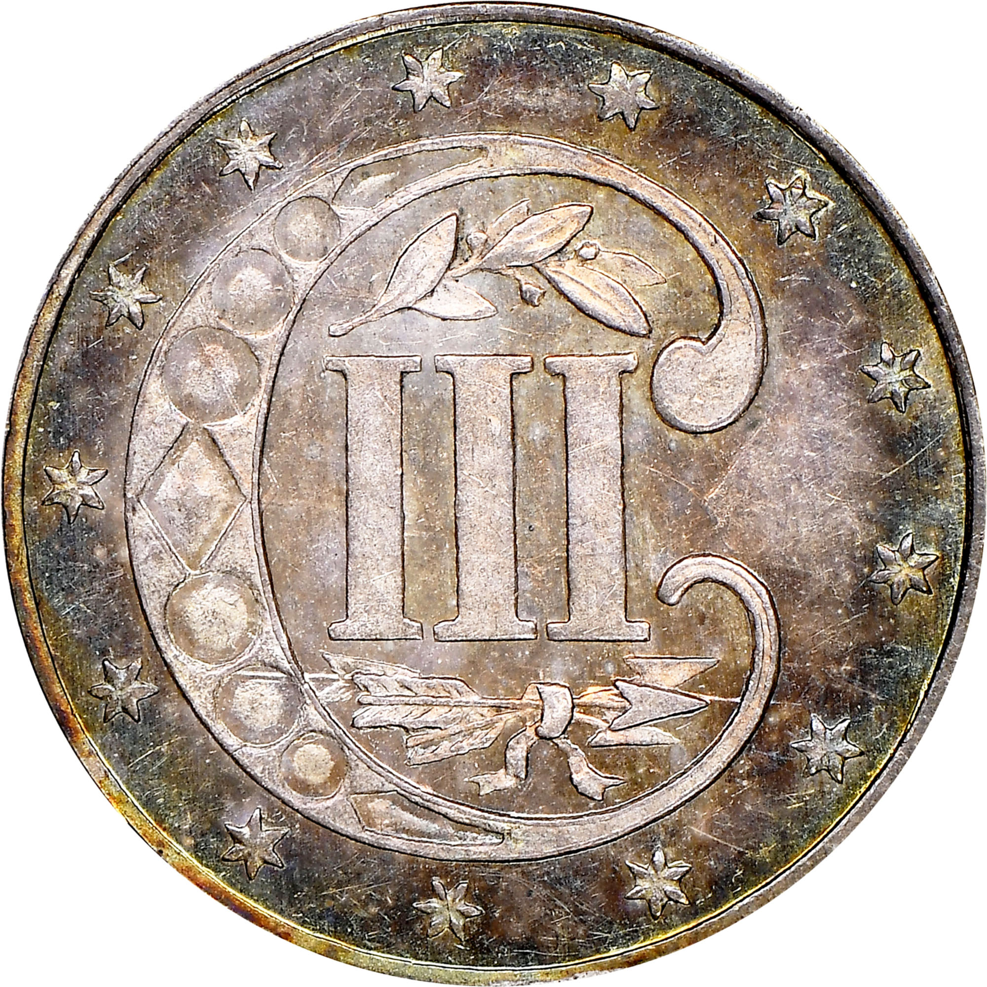 1866 3CS MS | Coin Explorer | NGC