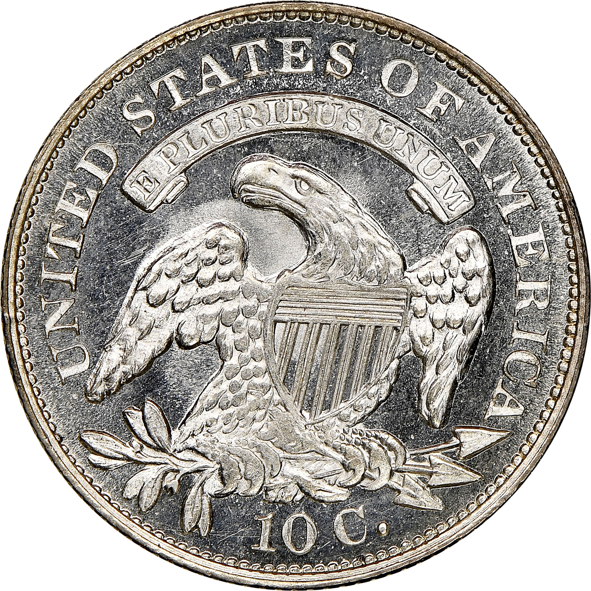 1834 10C MS | Coin Explorer | NGC