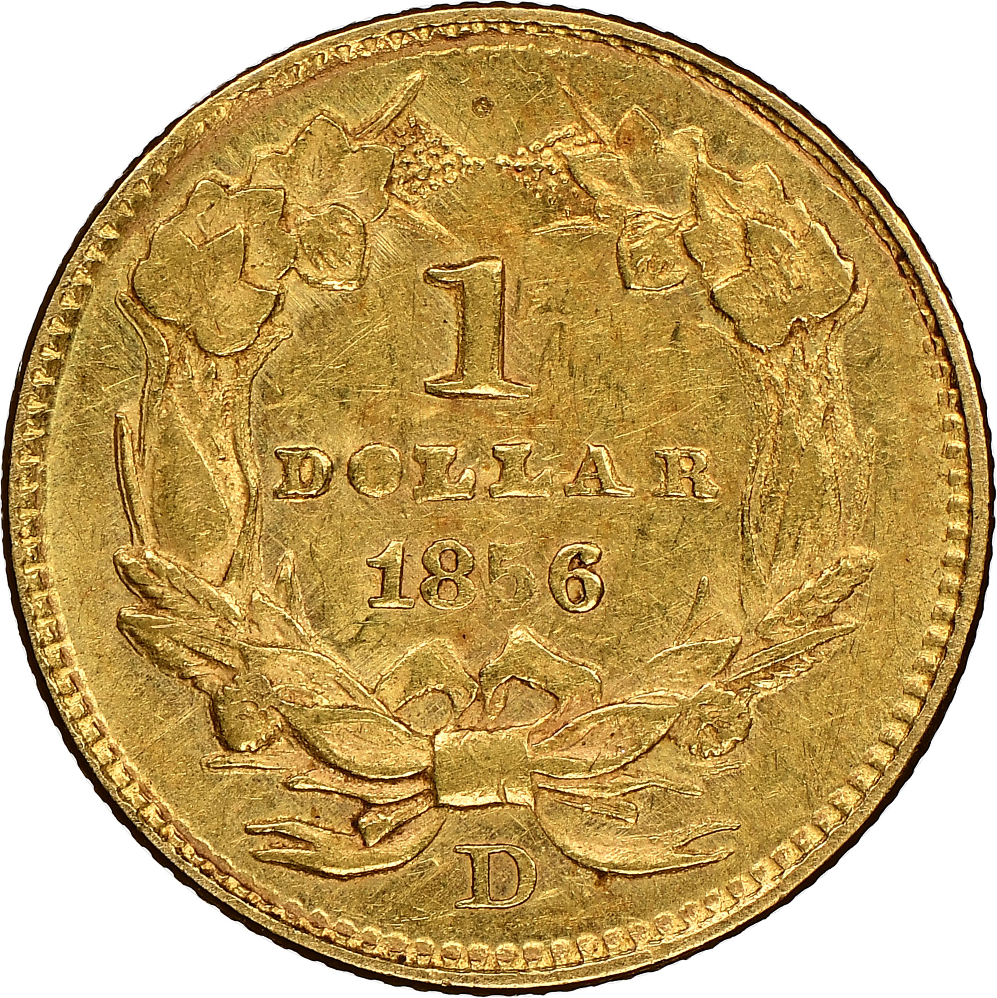 1856 D G$1 MS | Coin Explorer | NGC