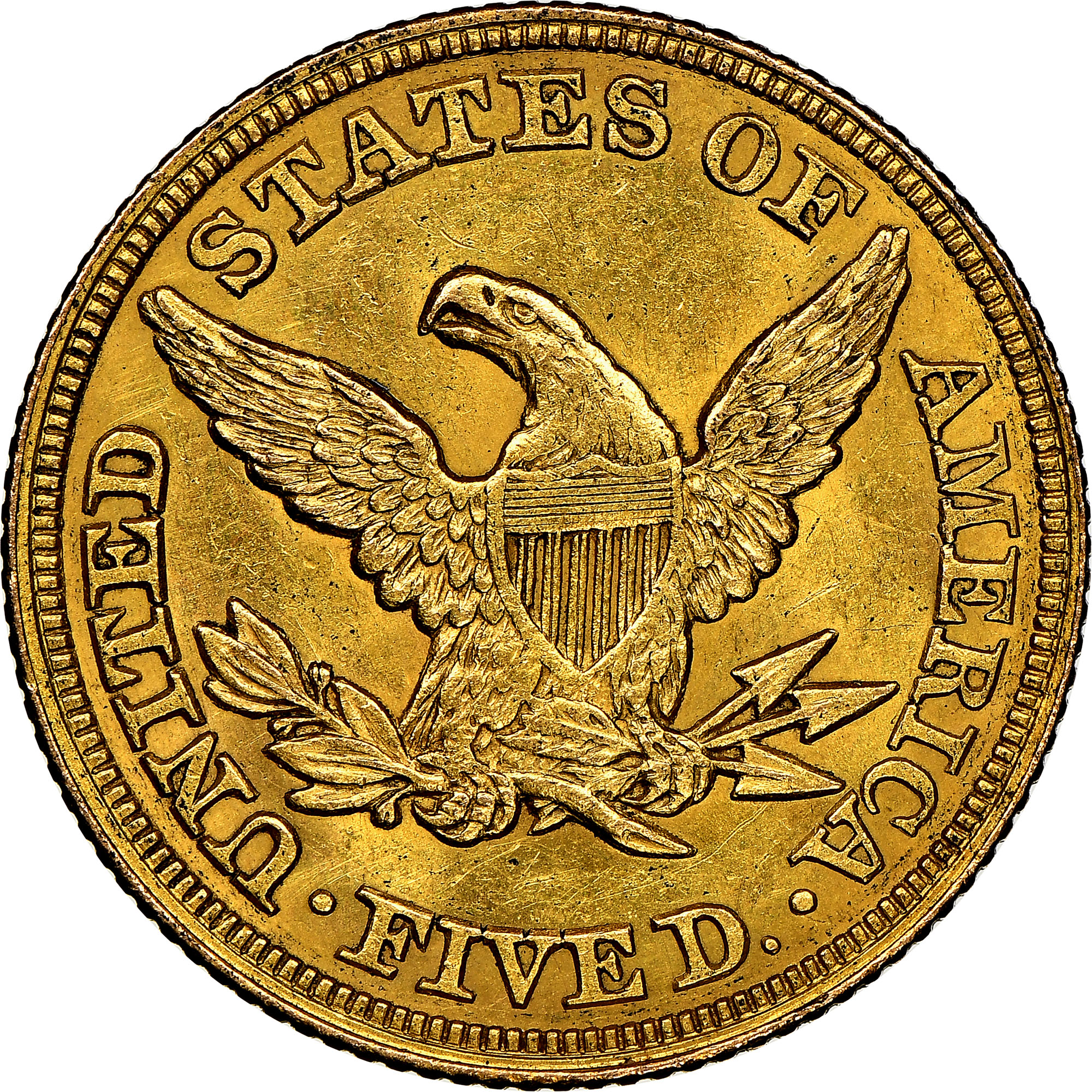 1856 $5 MS | Coin Explorer | NGC