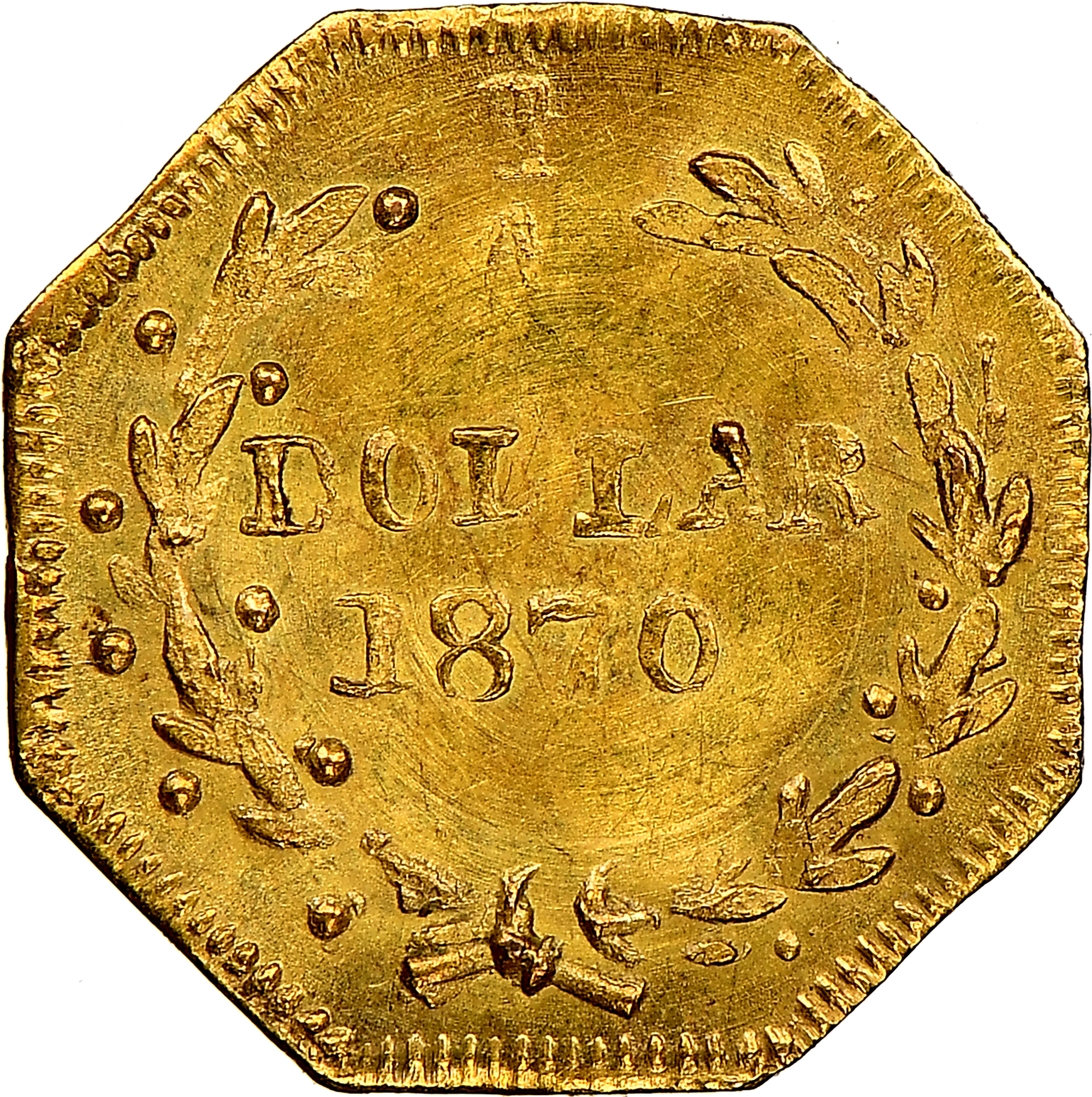 1870 OCTAG LIBERTY BG-713 G25C MS | Coin Explorer | NGC