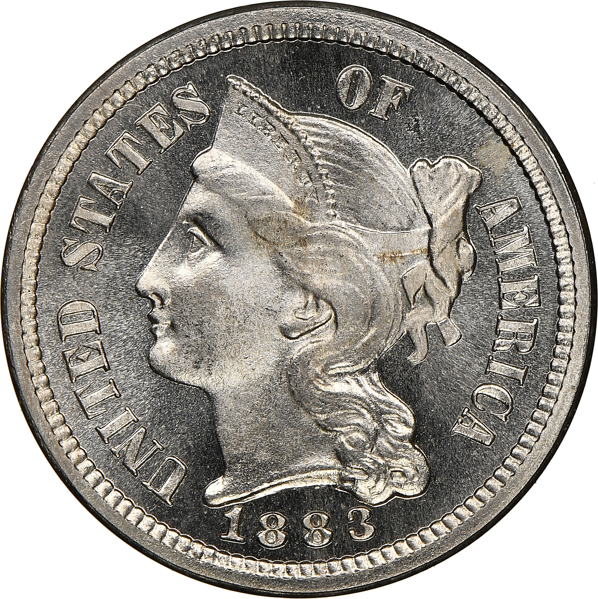 1883 3CN PF | Coin Explorer | NGC