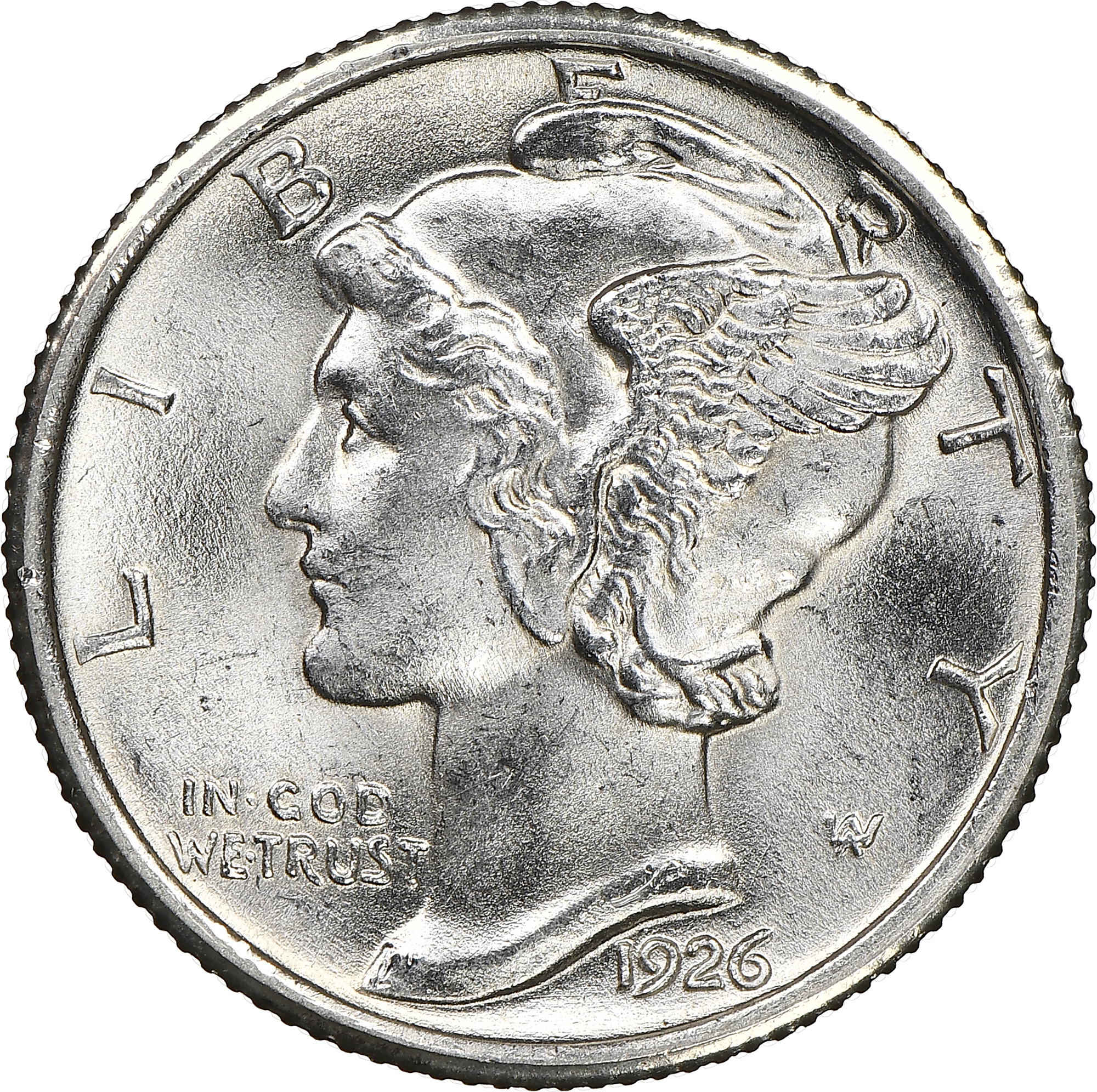 1926 10C MS | Coin Explorer | NGC