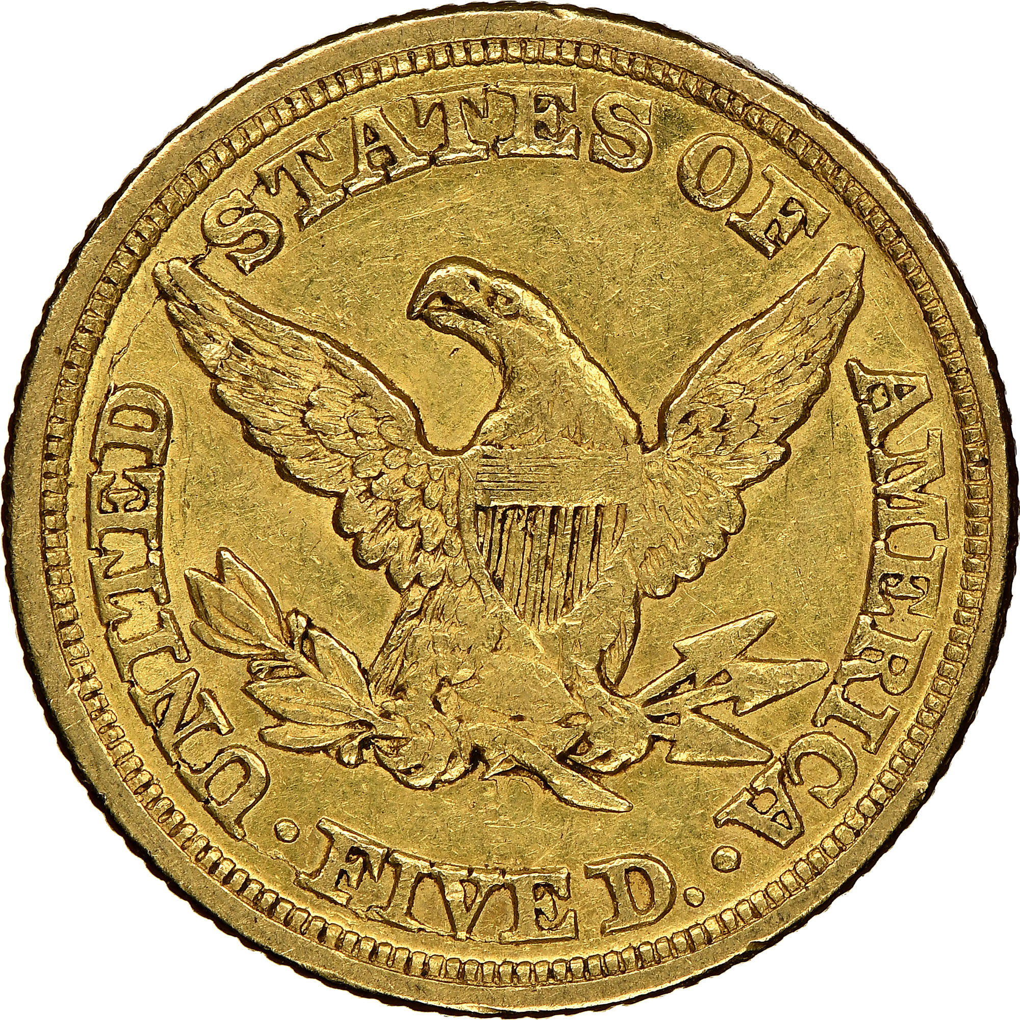 1850 D WEAK D $5 MS | Coin Explorer | NGC