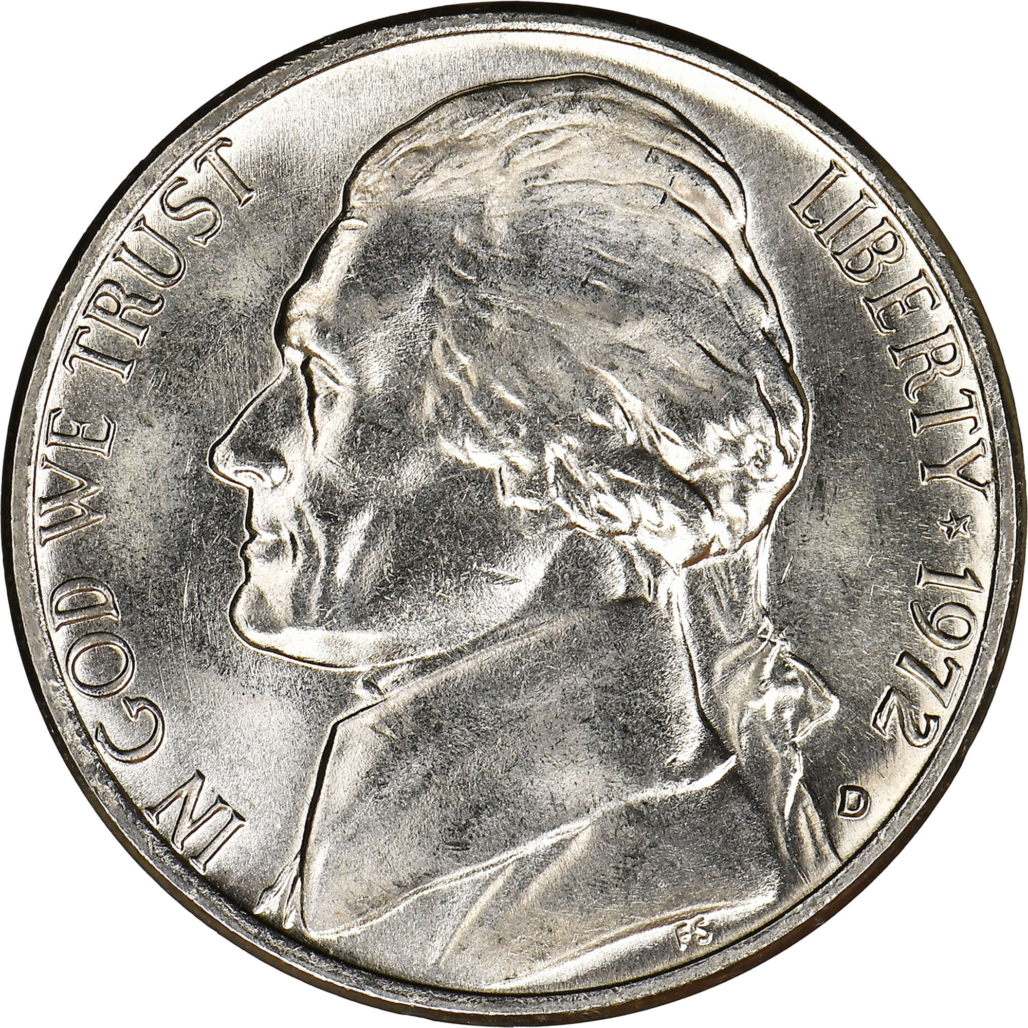 ビンテージ50s ハーレクイン　ジェスチャー　S&P ミッドセンチュリー 1972 D 5C MS | Coin Explorer | NGC