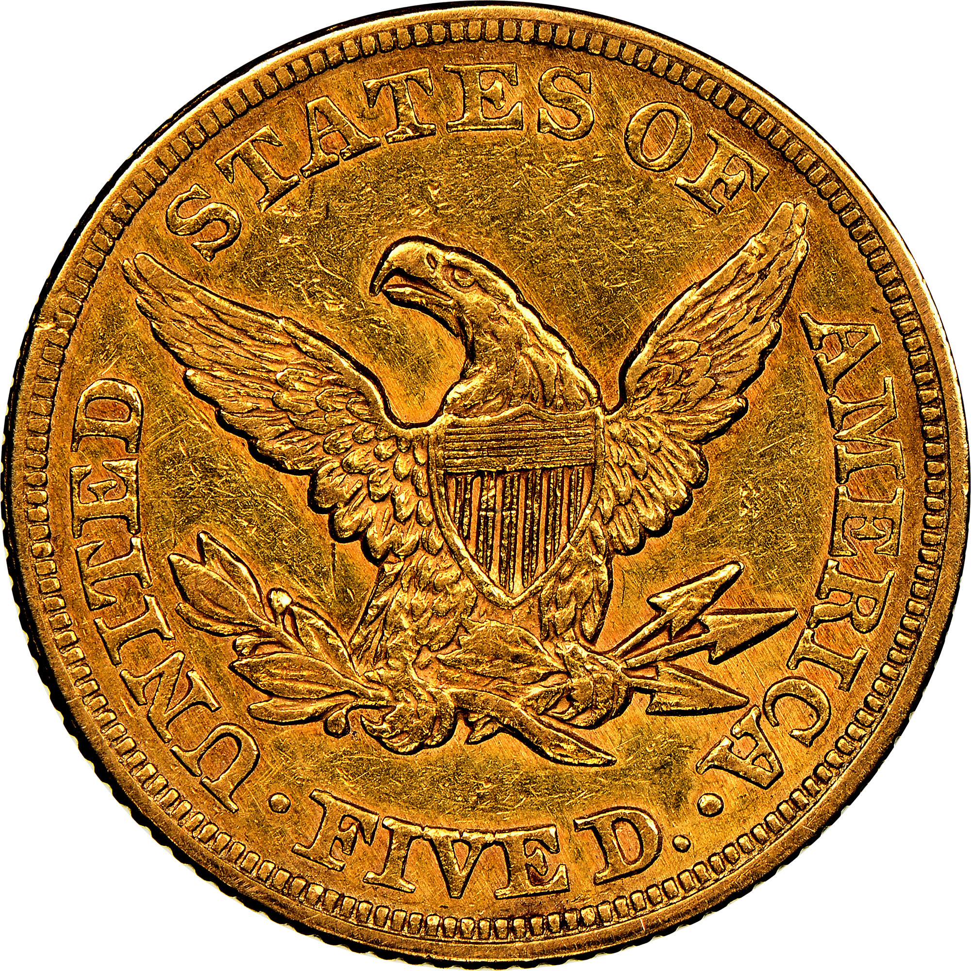 1864 $5 MS | Coin Explorer | NGC