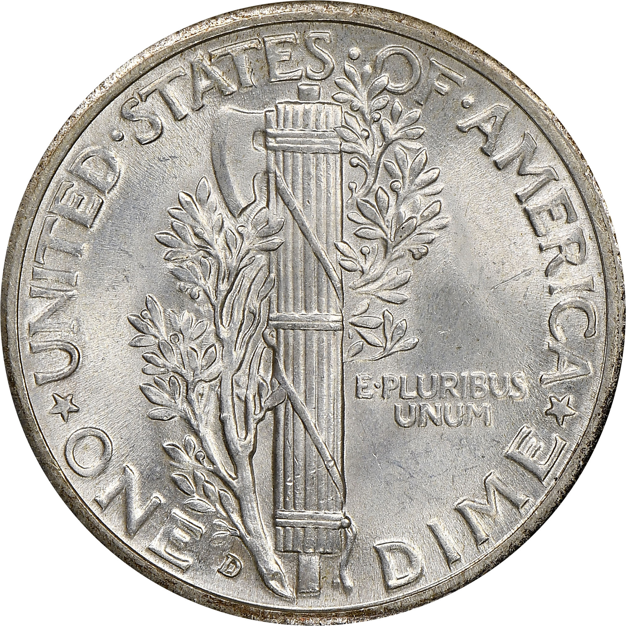 1937 D 10C MS | Coin Explorer | NGC