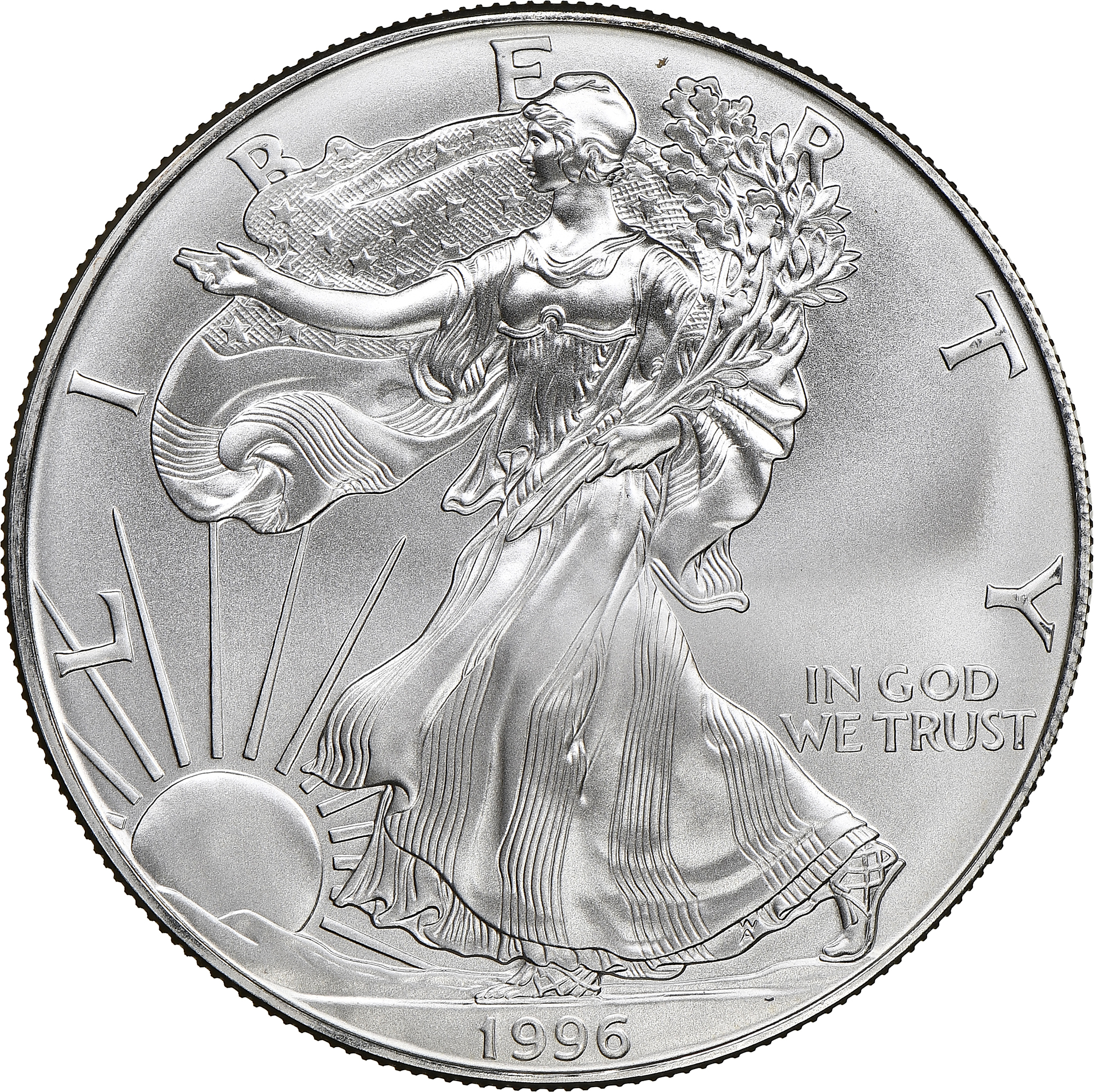 1996 EAGLE S$1 MS | Coin Explorer | NGC