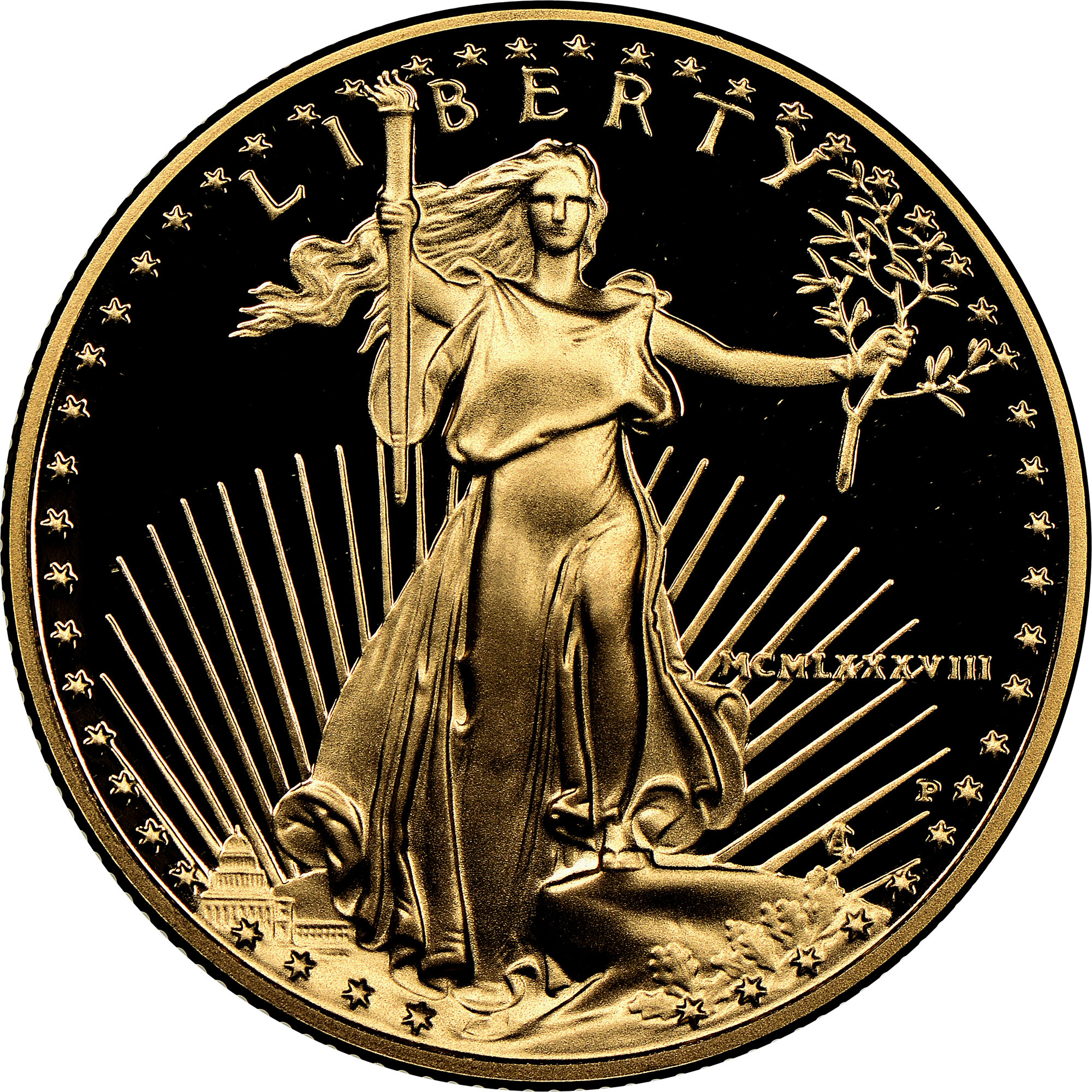 1988 P EAGLE G$25 PF | Coin Explorer | NGC