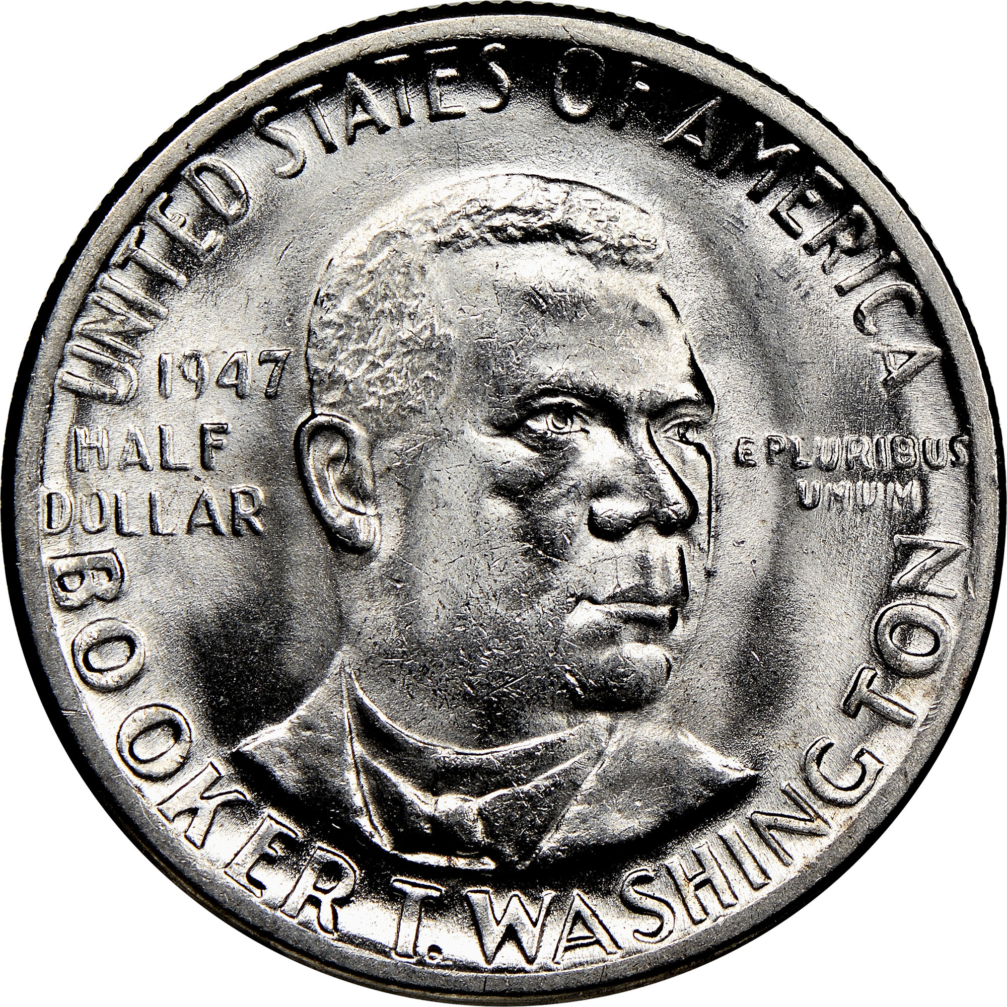 1947 BOOKER T. WASHINGTON 50C MS | Coin Explorer | NGC