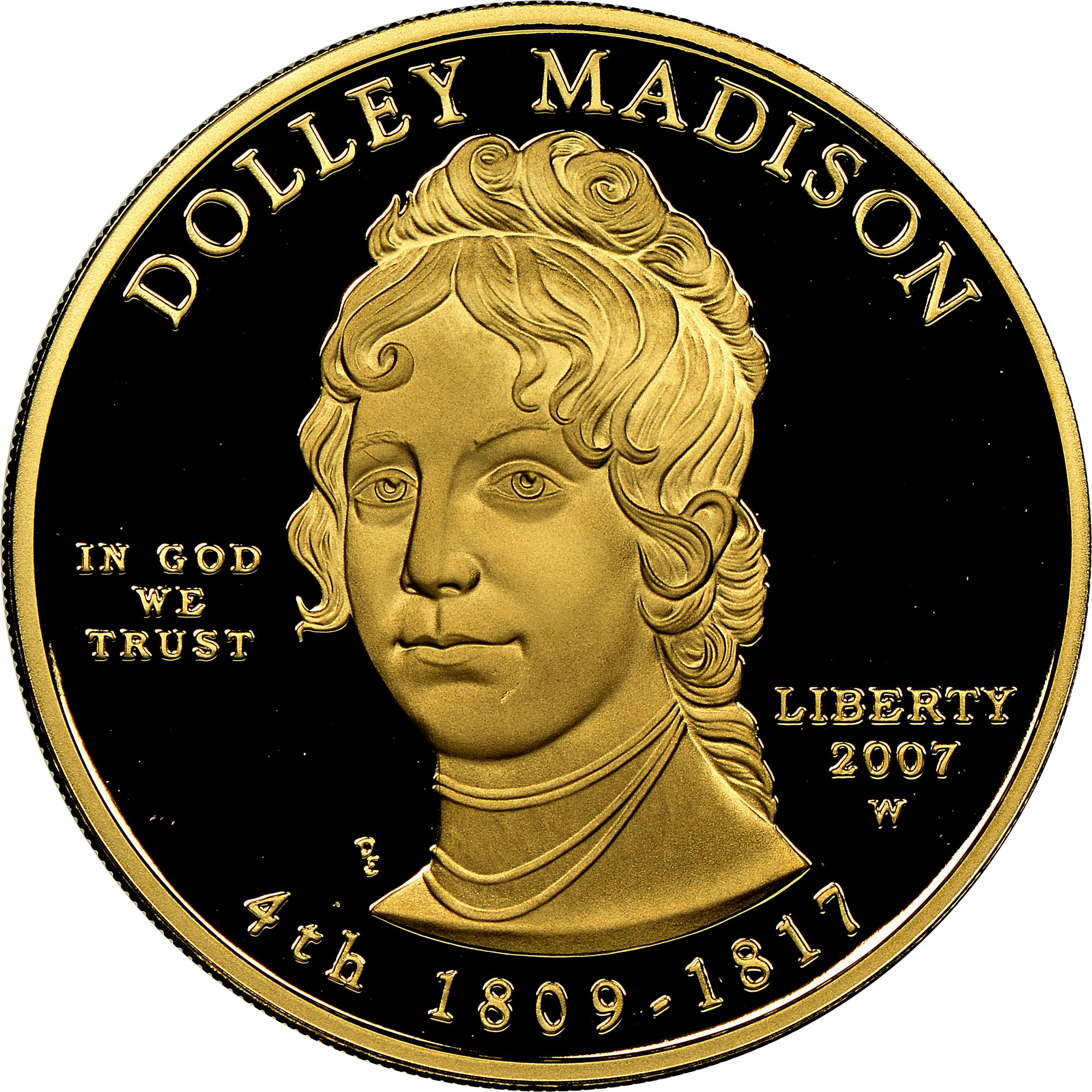 2007 W DOLLEY MADISON G$10 PF | Coin Explorer | NGC