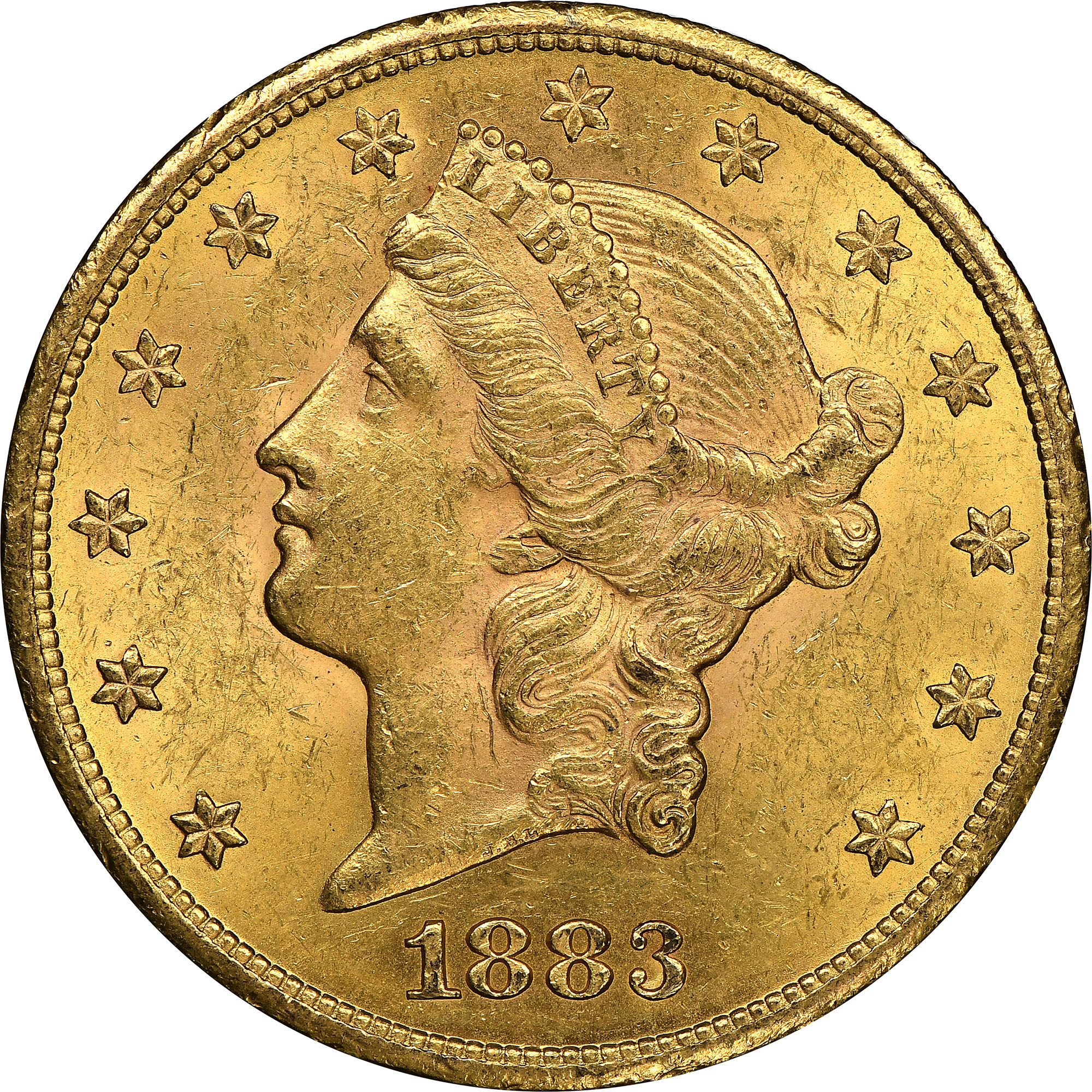 1883 CC $20 MS | Coin Explorer | NGC