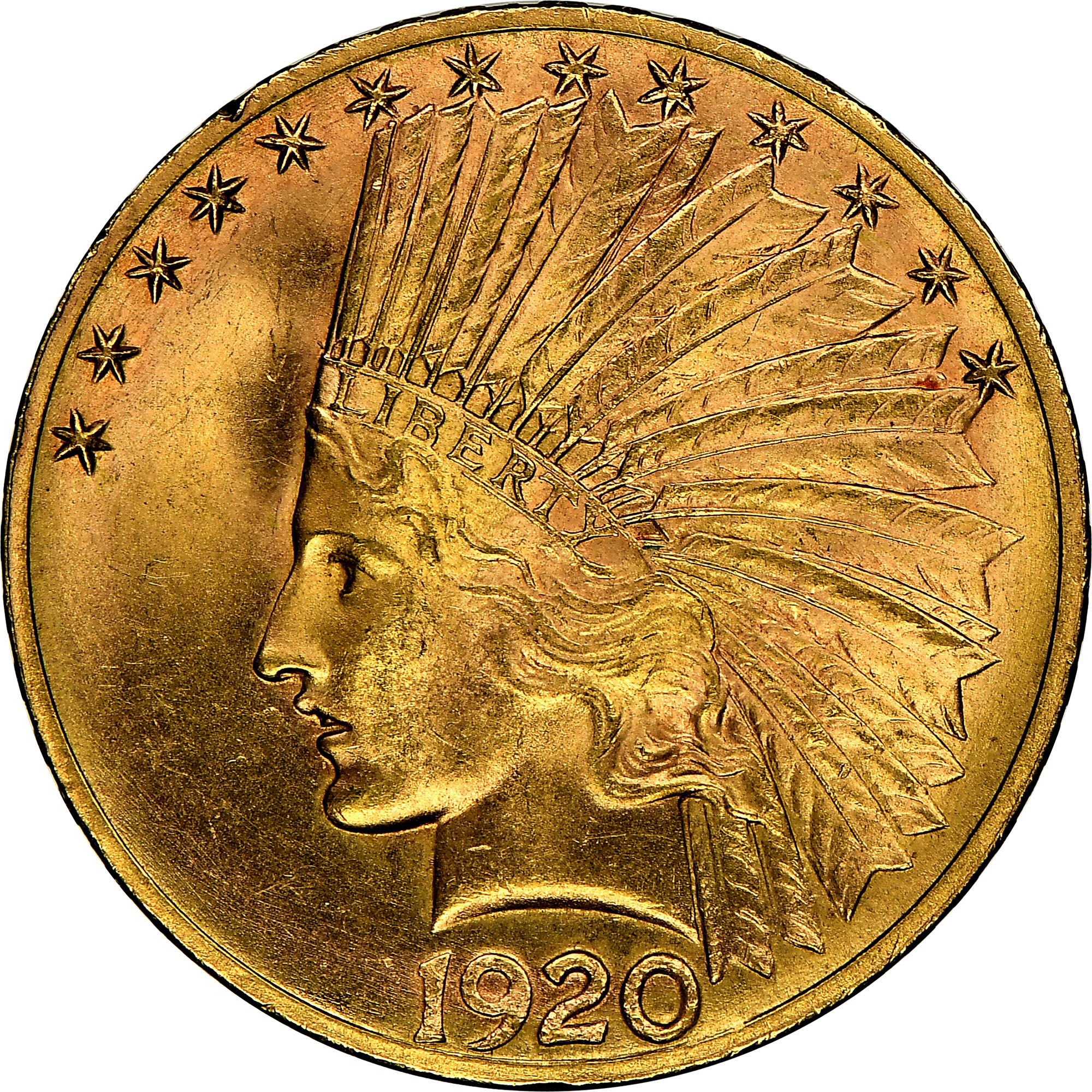 1920 S $10 MS | Coin Explorer | NGC