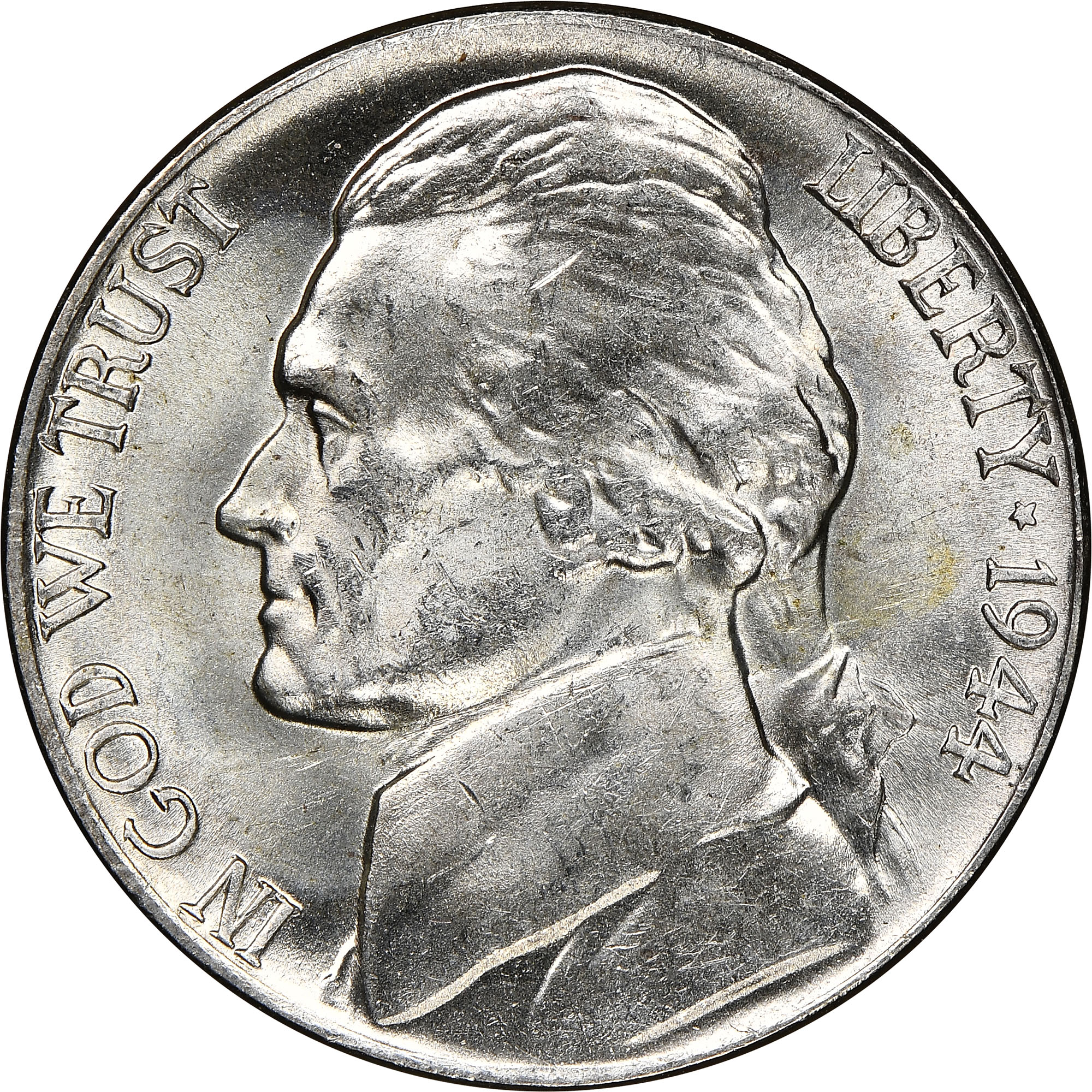 1944 P 5C MS | Coin Explorer | NGC