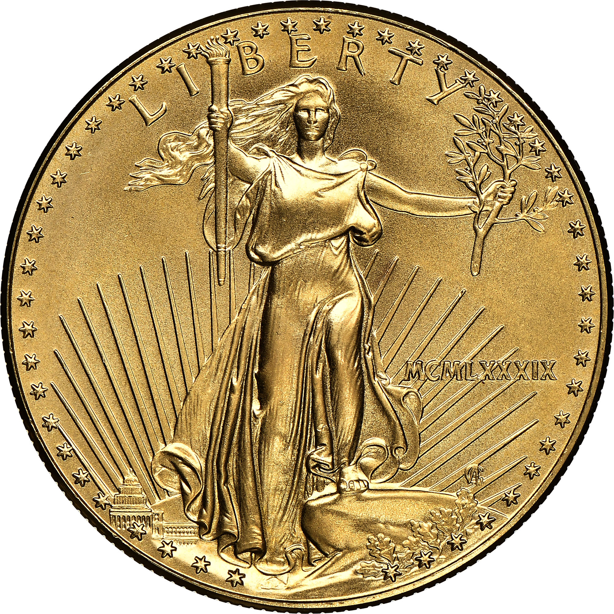 1989 EAGLE G$50 MS | Coin Explorer | NGC