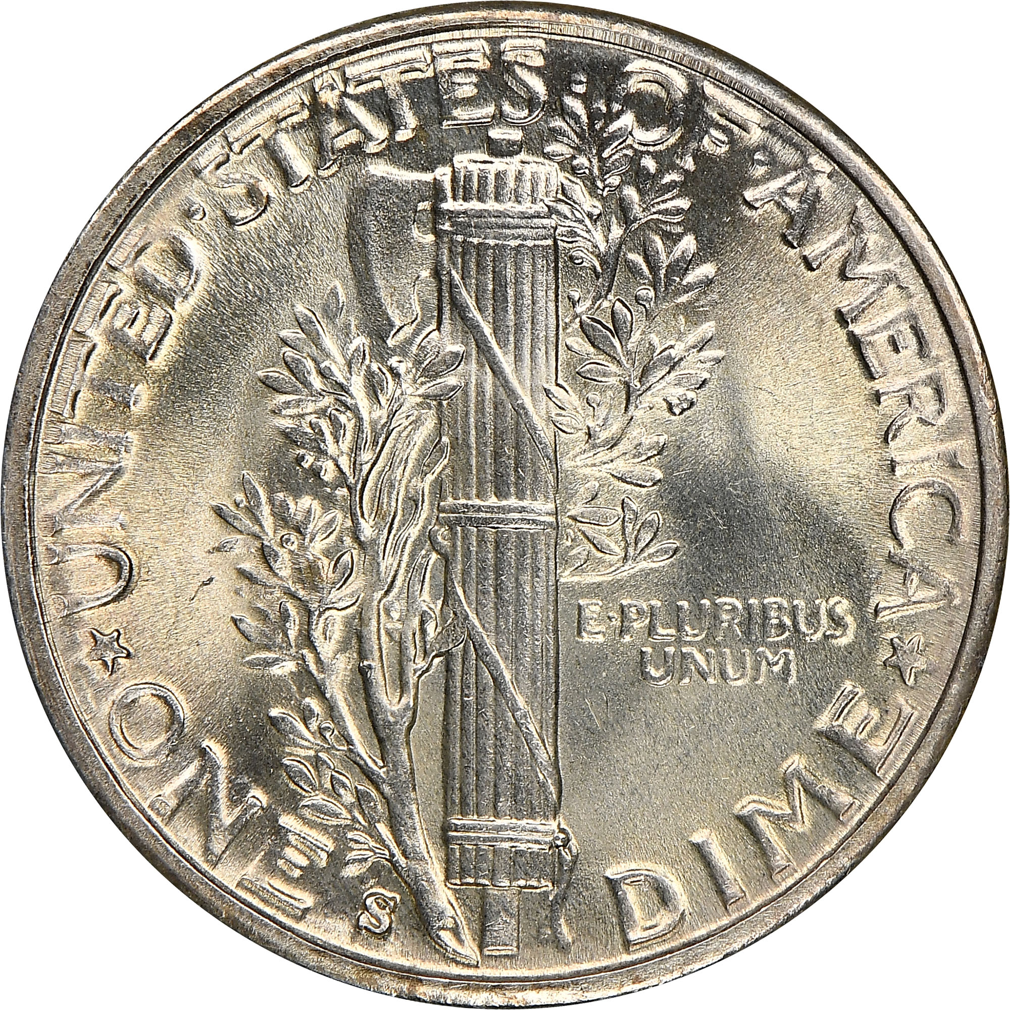 1928 S 10C MS | Coin Explorer | NGC