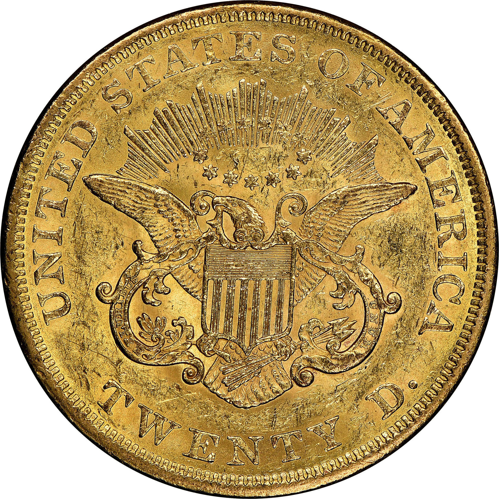 1856 $20 MS | Coin Explorer | NGC