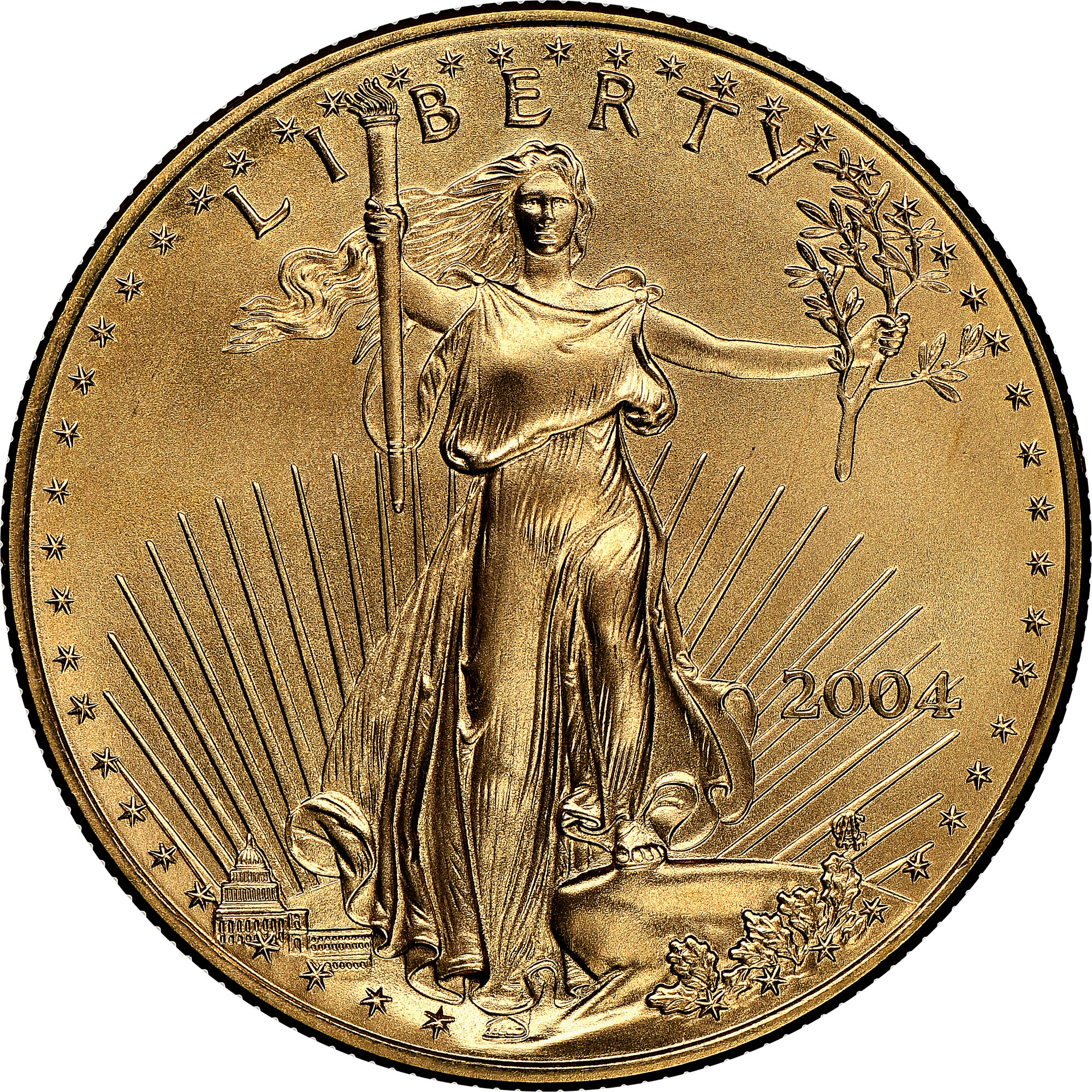 2004 EAGLE G$50 MS | Coin Explorer | NGC