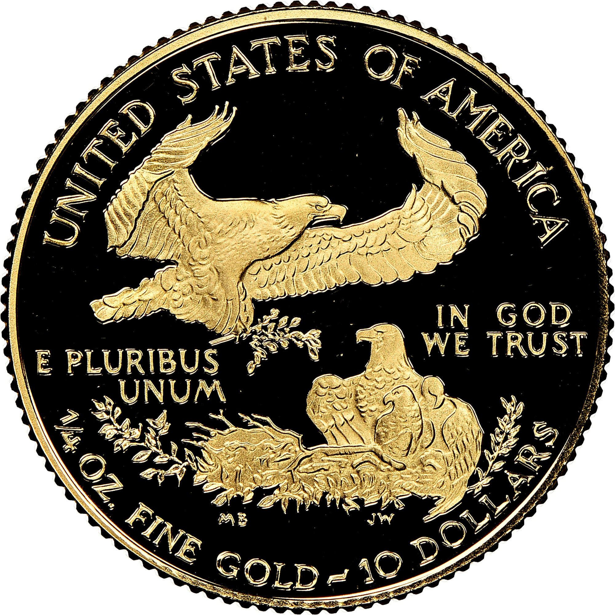 ユーカページ フルーズゴールド ノーマル10点 1996 W EAGLE G$10 PF | Coin Explorer | NGC