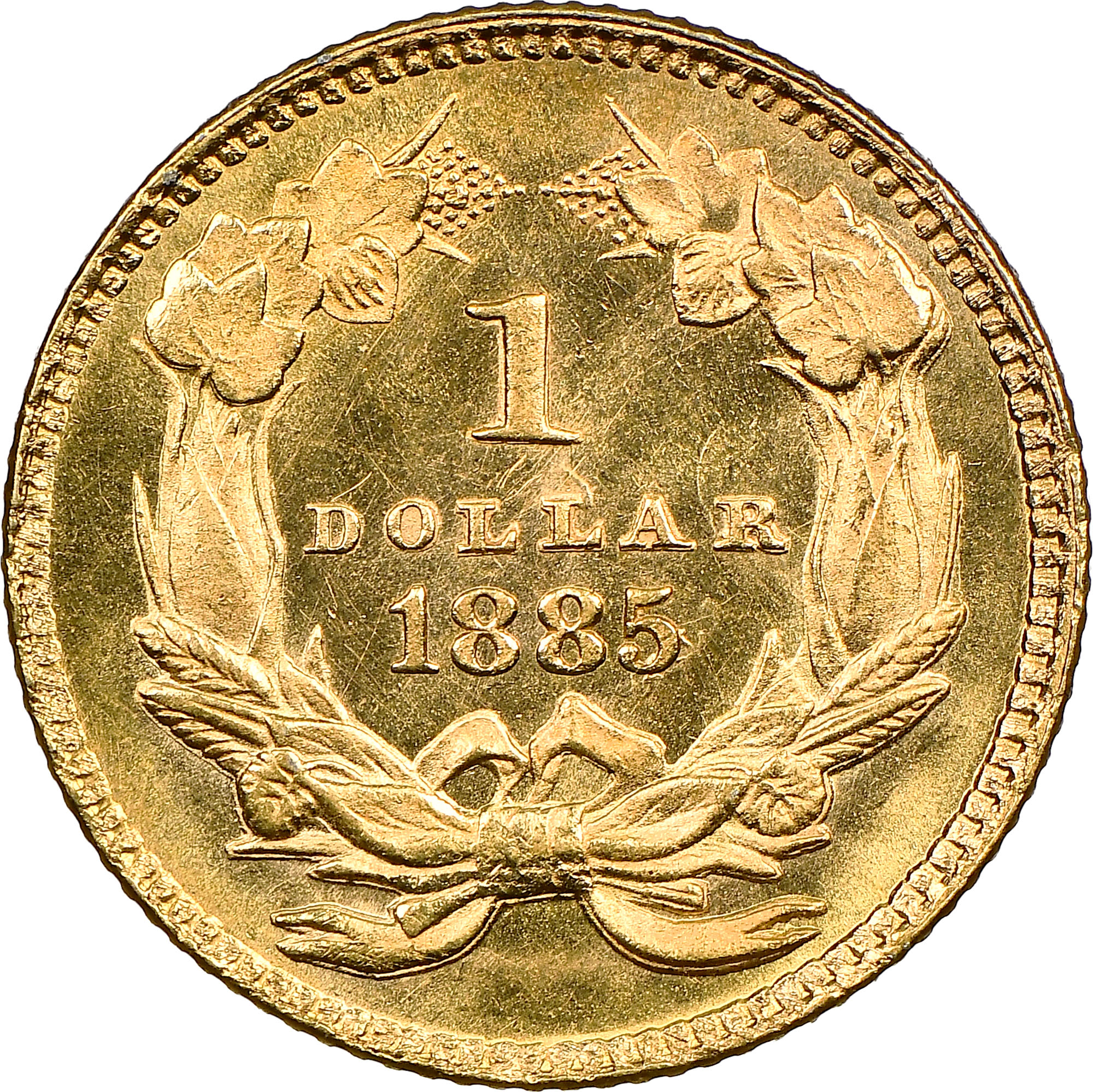 1885 G$1 MS | Coin Explorer | NGC