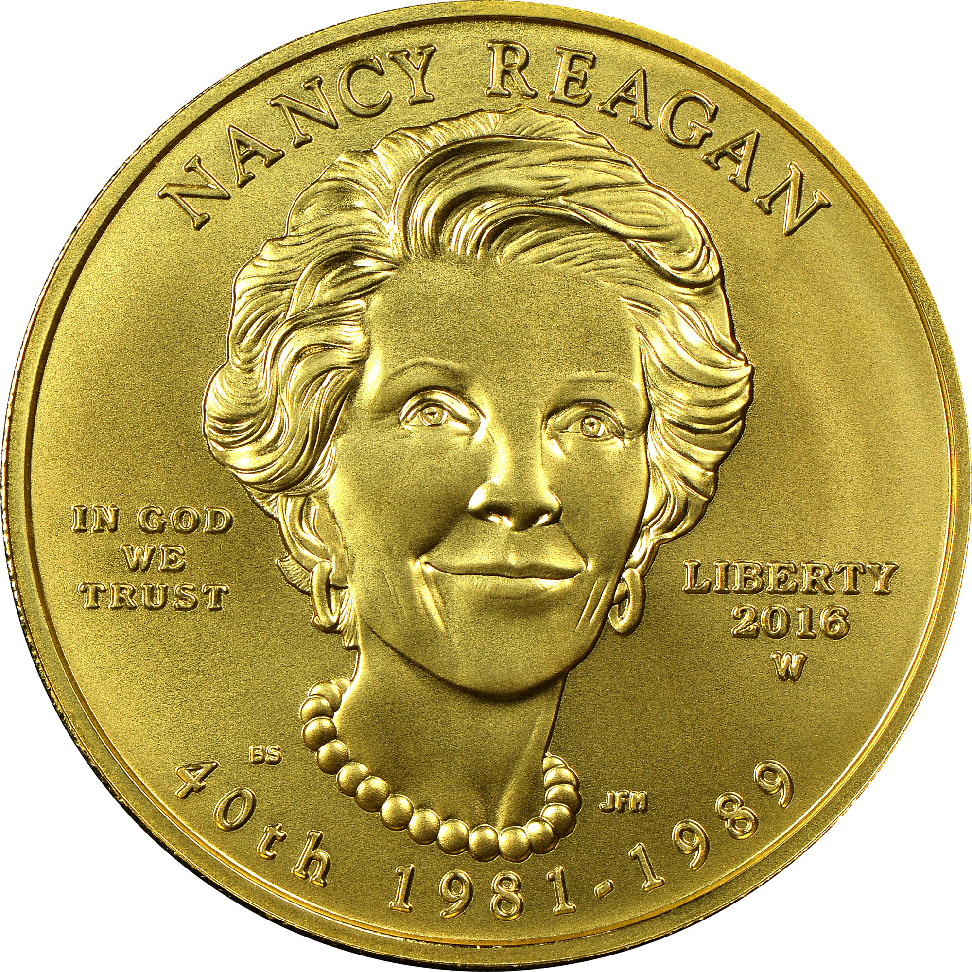 2016 W NANCY REAGAN G$10 MS | Coin Explorer | NGC