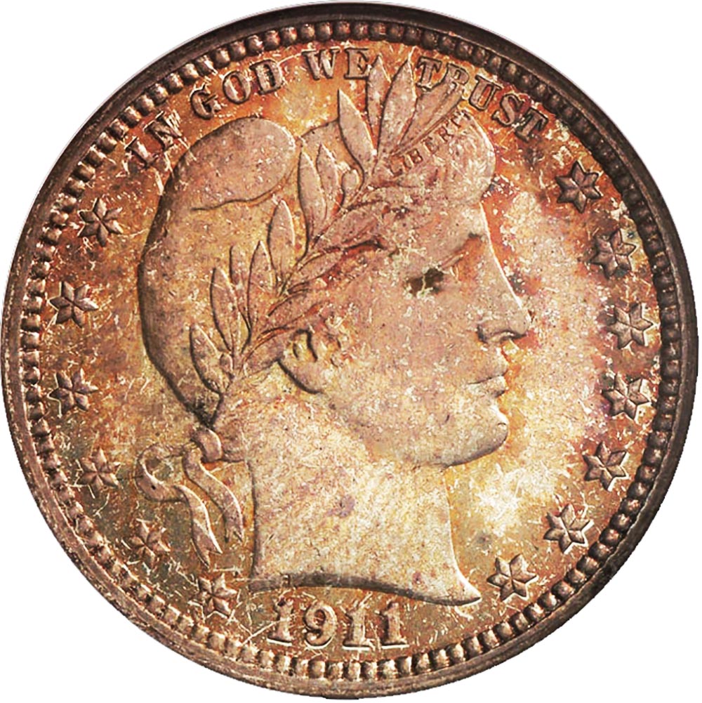 1911 S 25C MS | Coin Explorer | NGC