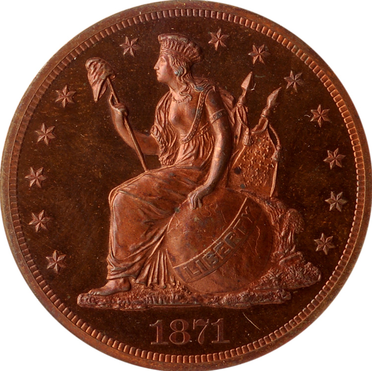 1871 J-1148 S$1 PF | Coin Explorer | NGC