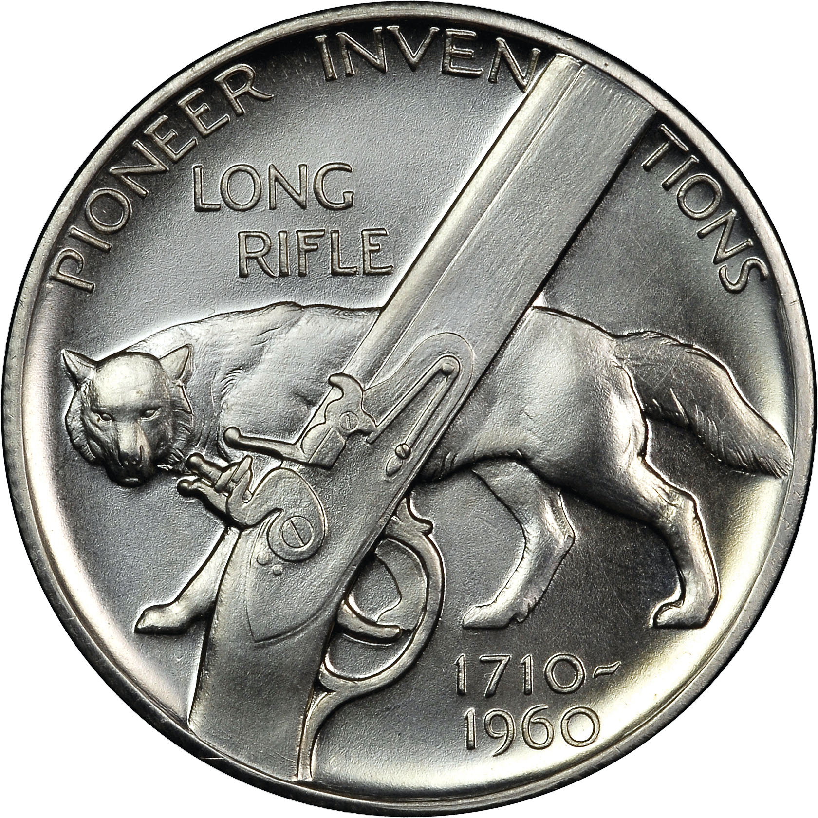 1960 SILVER PIONEER INVENTIONS SC50C MS | Coin Explorer | NGC