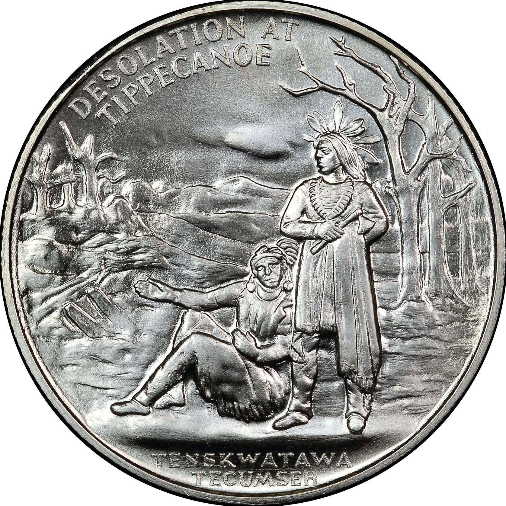 1961 SILVER BATTLE OF TIPPECANOE SC50C MS | Coin Explorer | NGC